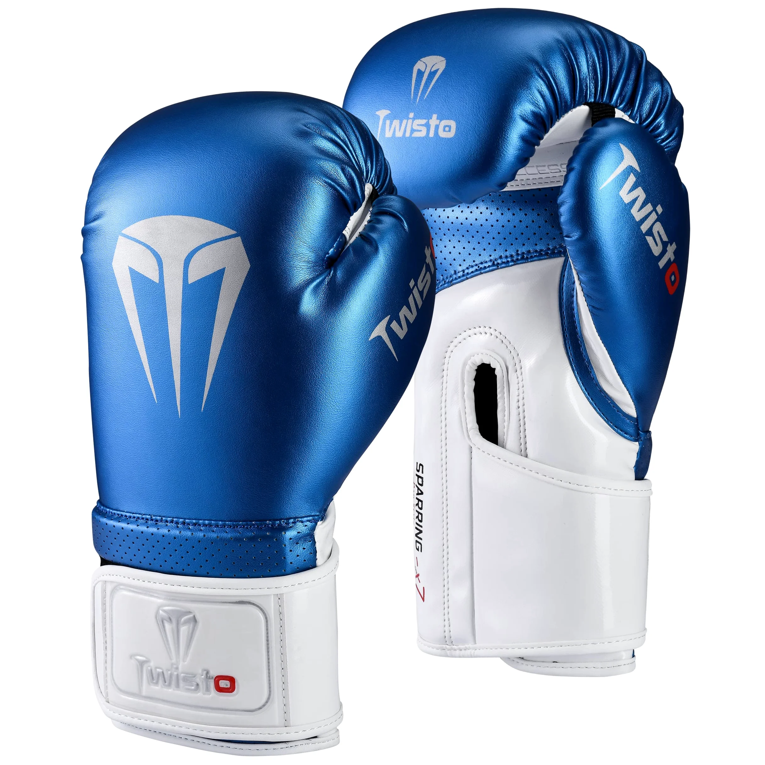 Twisto Boxing Gloves Black Rox, Muay Thai Kickboxing Pro Heavy Training, Bag Gloves, MMA Gym Fitness, Men Women 10 12 14 16oz
