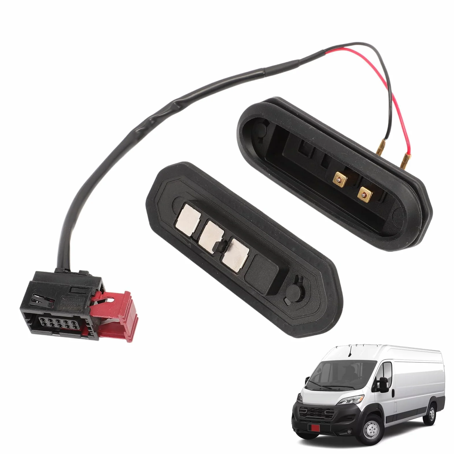 Interruttore Contatto Porta Scorrevole con Cavo per Ducato Boxer Jumper dal 2006 1348483080 6365C5 Interruttore Porta 3+1 Pin 6737571065
