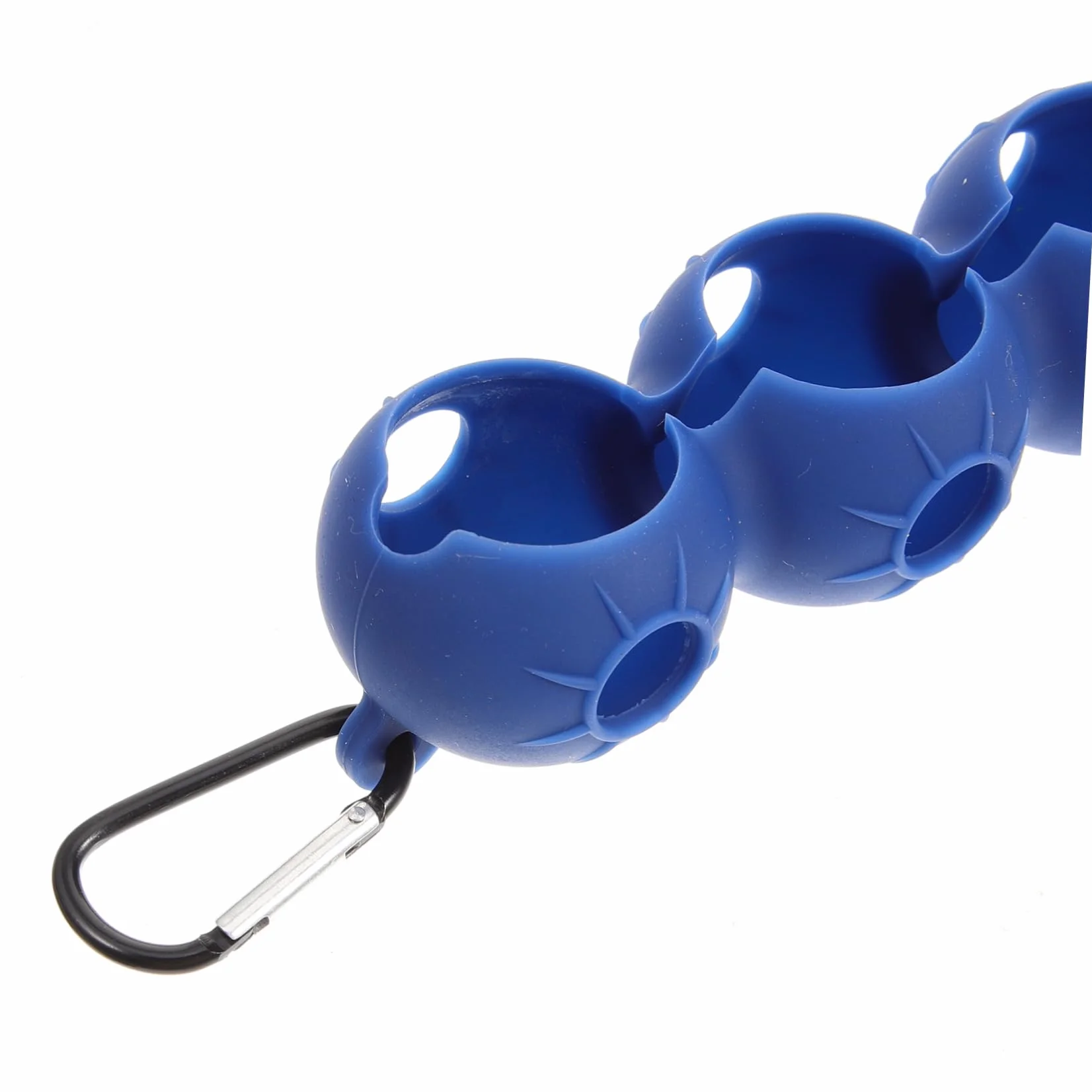BESPORTBLE Porta 5 Blu Silicone Golf da a o Moschettone Palline e in Professionale Facile Trasportare Comodo da Appendere Protezione a Pantaloni Sacca per