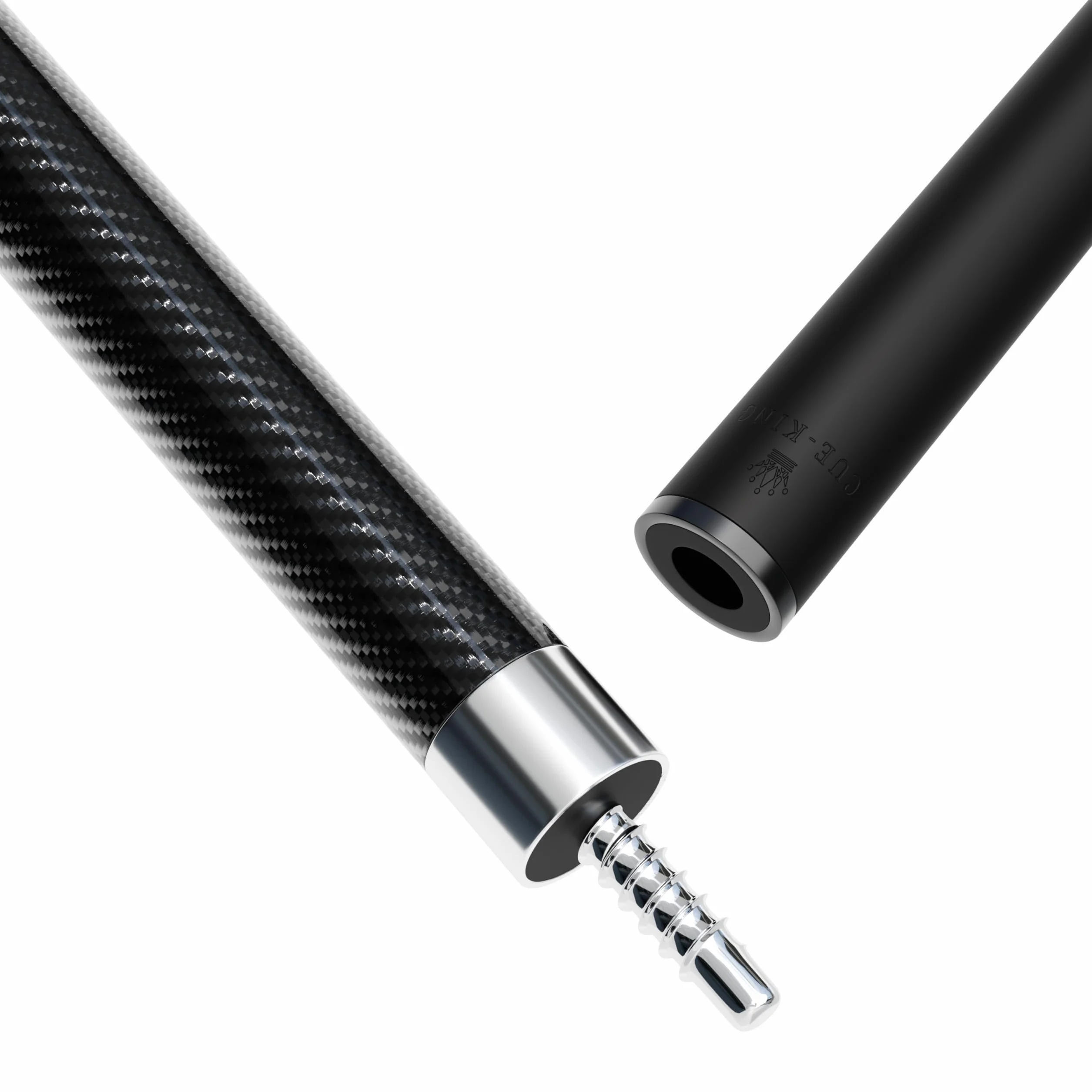 Cue-King Pro Series Stecca da biliardo in carbonio 147,3 cm 510,3 g 2 pezzi punta 12,5 mm