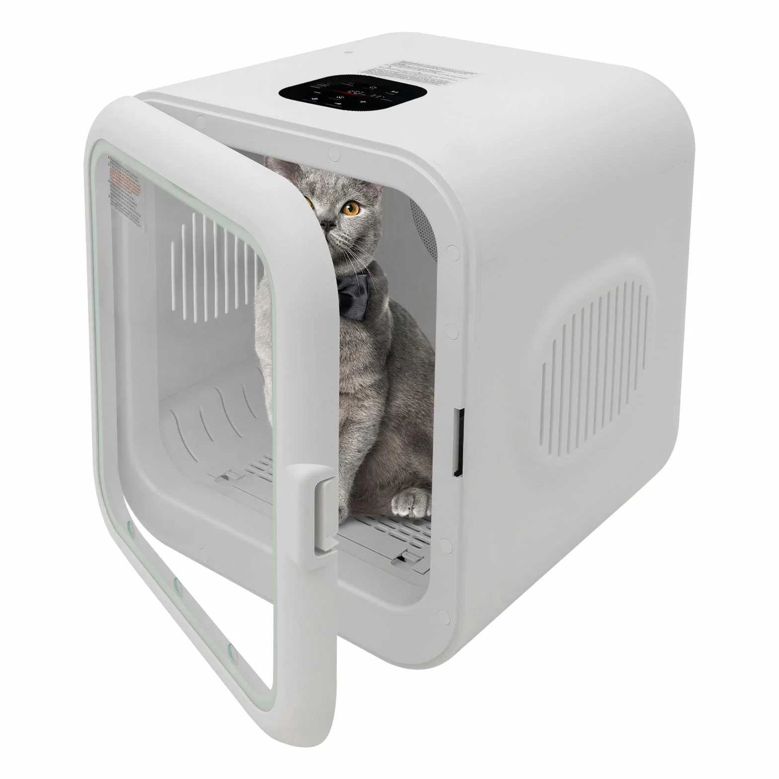 Asciugatrice elettrica per animali domestici 62L 800W 22-45°C 10-180 min