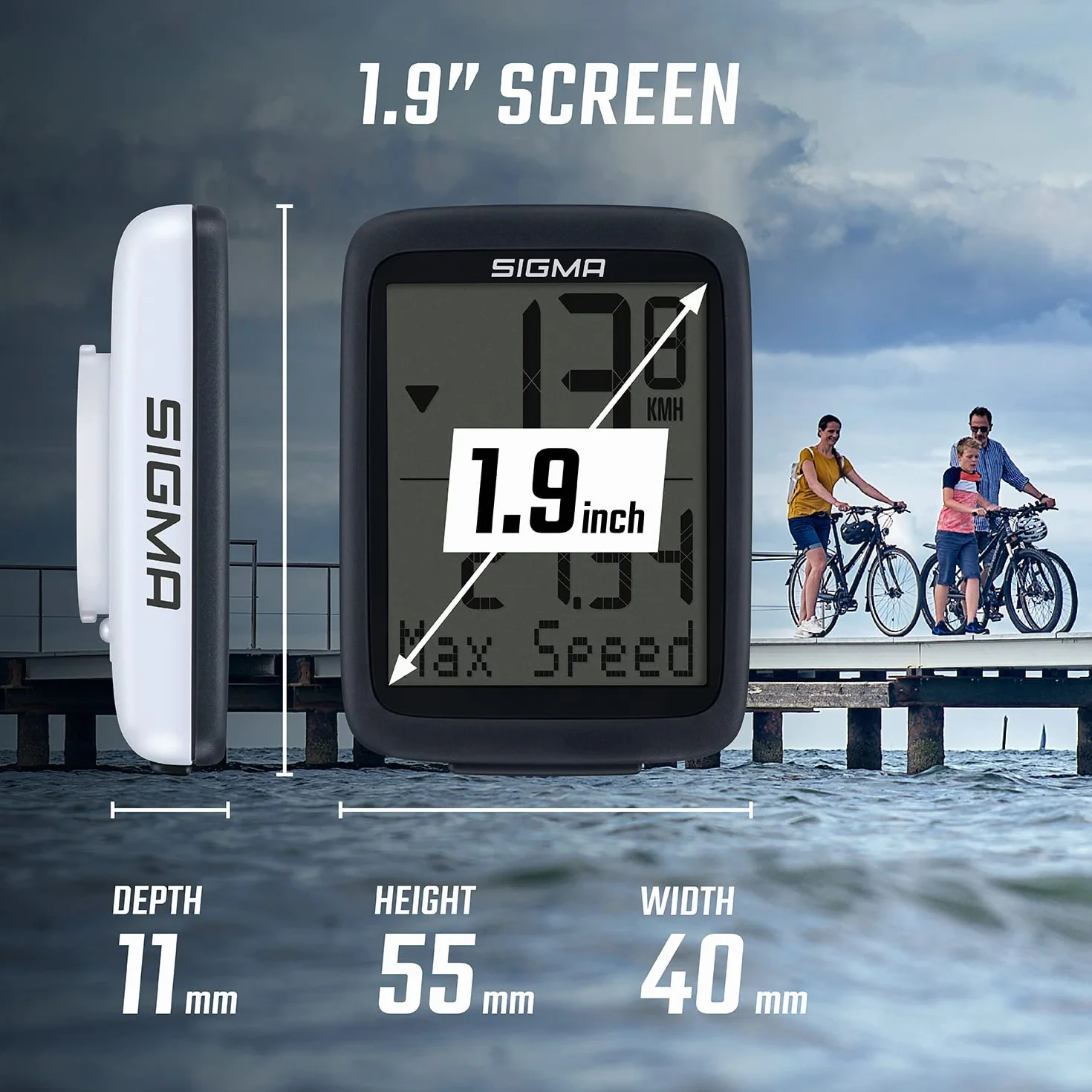 SIGMA SPORT BC 10.0 Licznik rowerowy z funkcjami