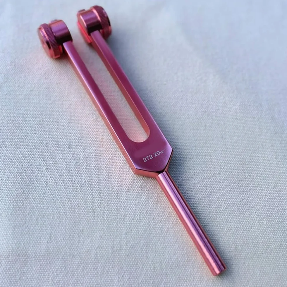 Set di forchette chakra per guarigione, terapia del suono e benessere corpo e anima