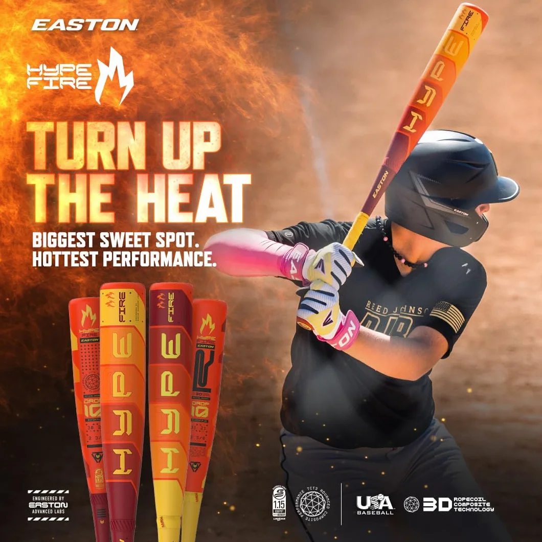 Easton Hype Fire Usssa Mazza da Baseball Ragazzi