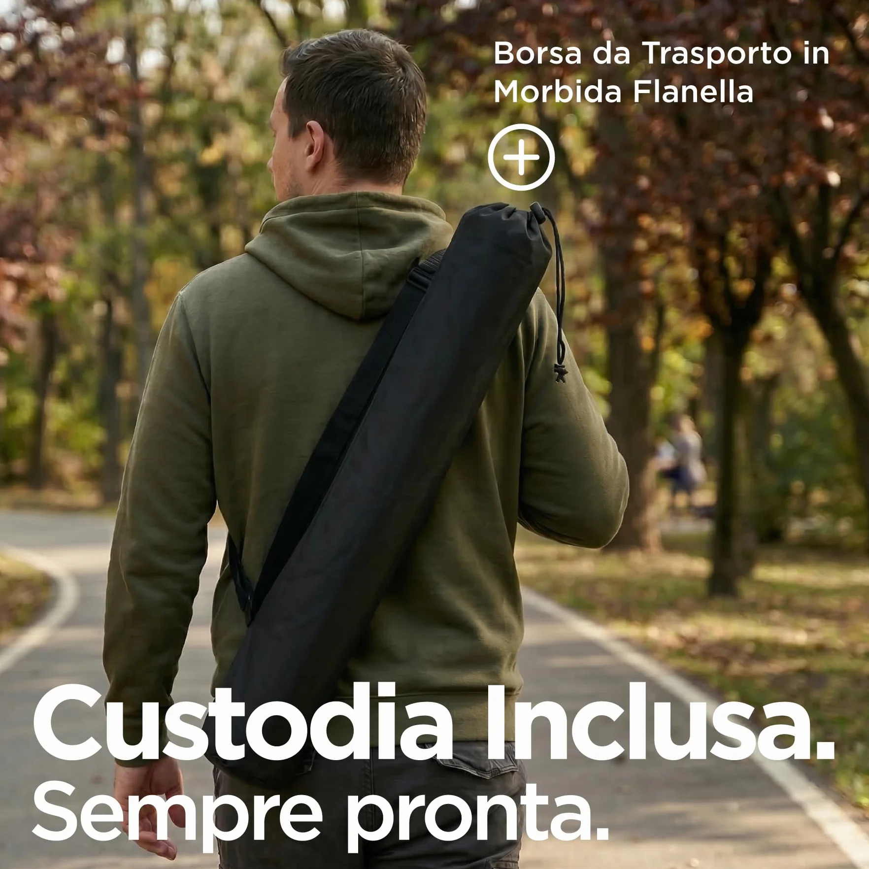 Mazza da Baseball in Acciaio Temprato Pesante con Impugnatura Antiscivolo Nero Opaco e Borsa