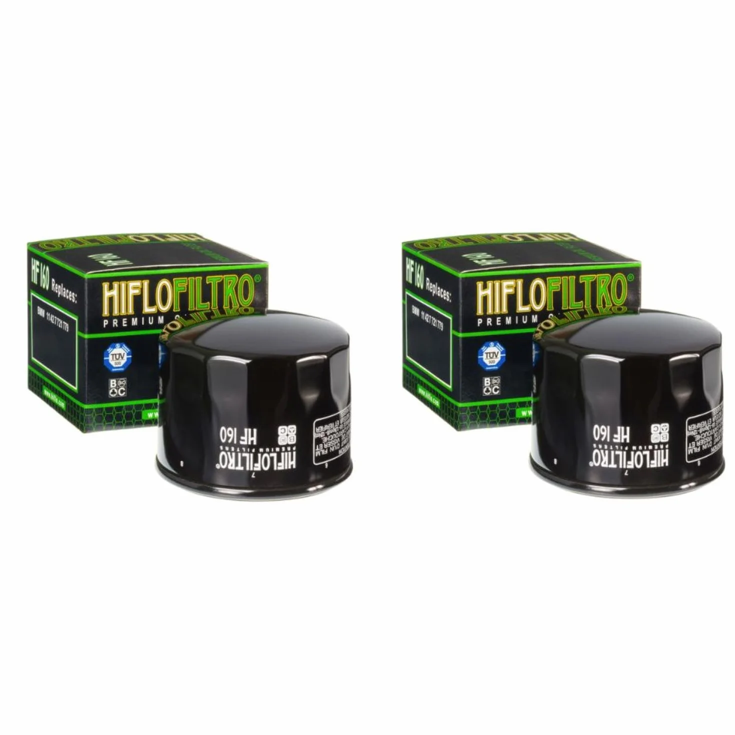 Set di 2 filtri olio compatibili con BMW 1250 R GS Abs ESA (K50) 2020 2021 2022