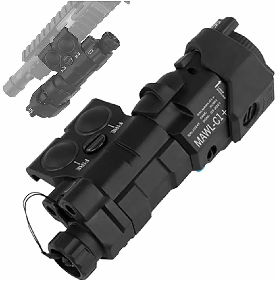 Custodia Batteria MAWL-C1 Portabatterie Modulari per Softair Sinistra Destra