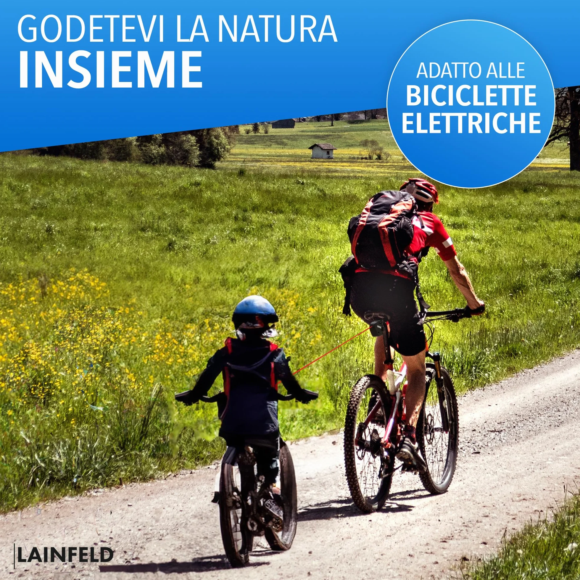 LAINFELD Câble de remorquage pour vélo