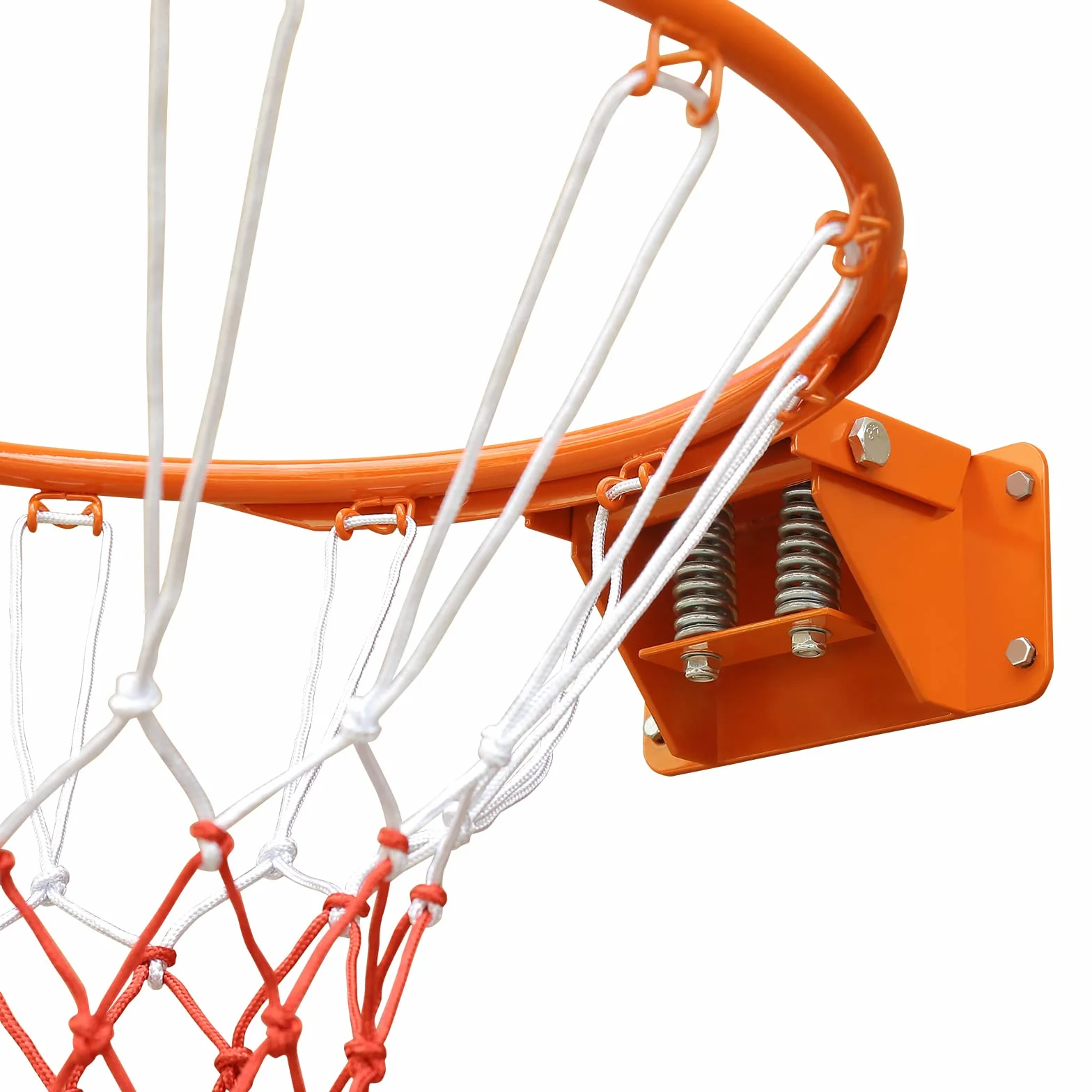 Canestro da basket 45,7 cm arancione lega di acciaio montaggio a parete