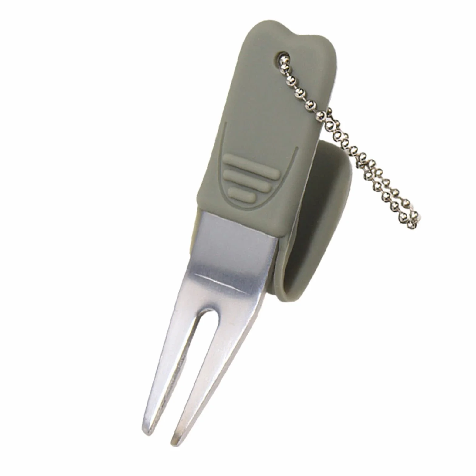 Forcella da Golf Riparazione Divot Fairway Ball Mark Tool Prato Allenamento