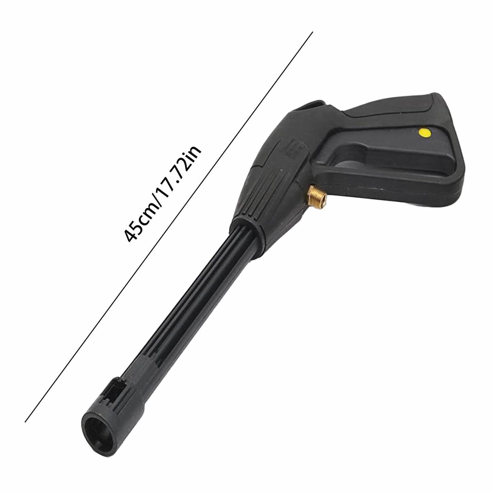 per Pulizia ad Alta Pressione,Pistola A Pressione Con Tubo Regolabile - Attrezzatura per Pulizia Domestica di Veicoli Giardino Pavimenti Viale Cortile Terrazzo