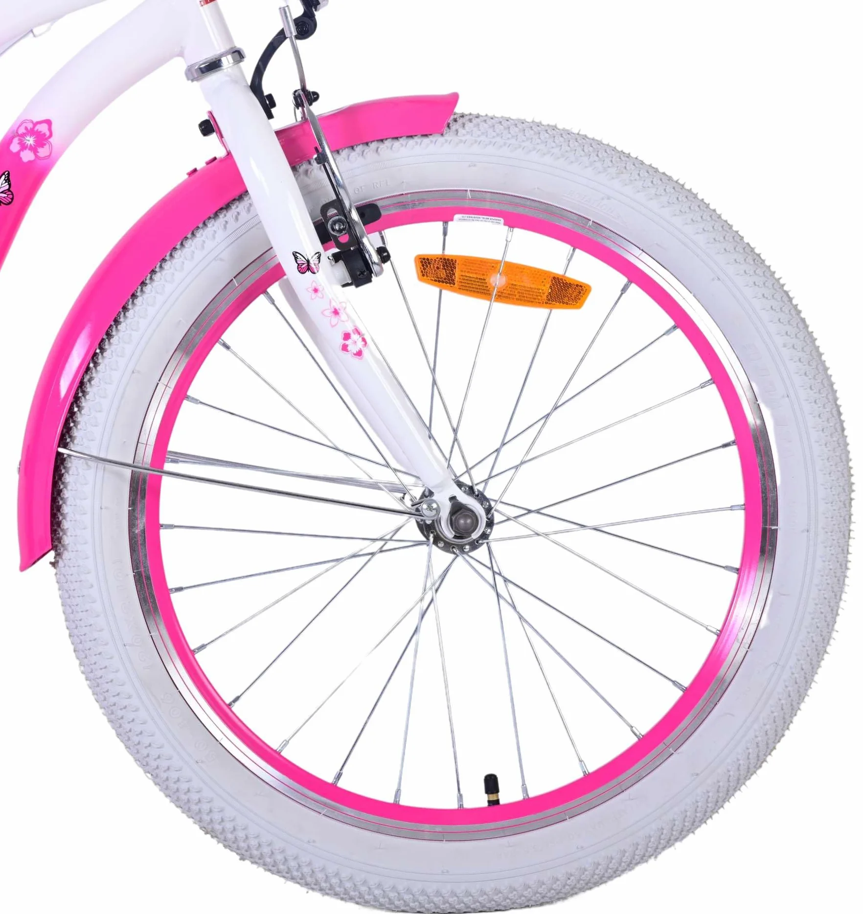 Bicicletta da bambina 20 pollici Lovely con cestino e portapacchi
