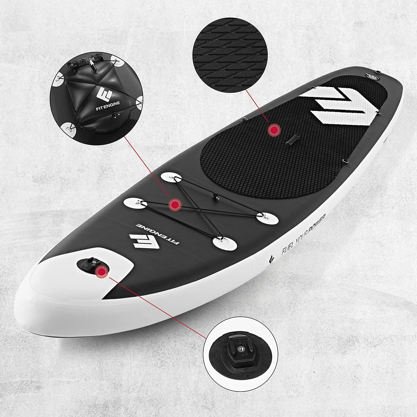FitEngine Stand Up Paddle Board Set