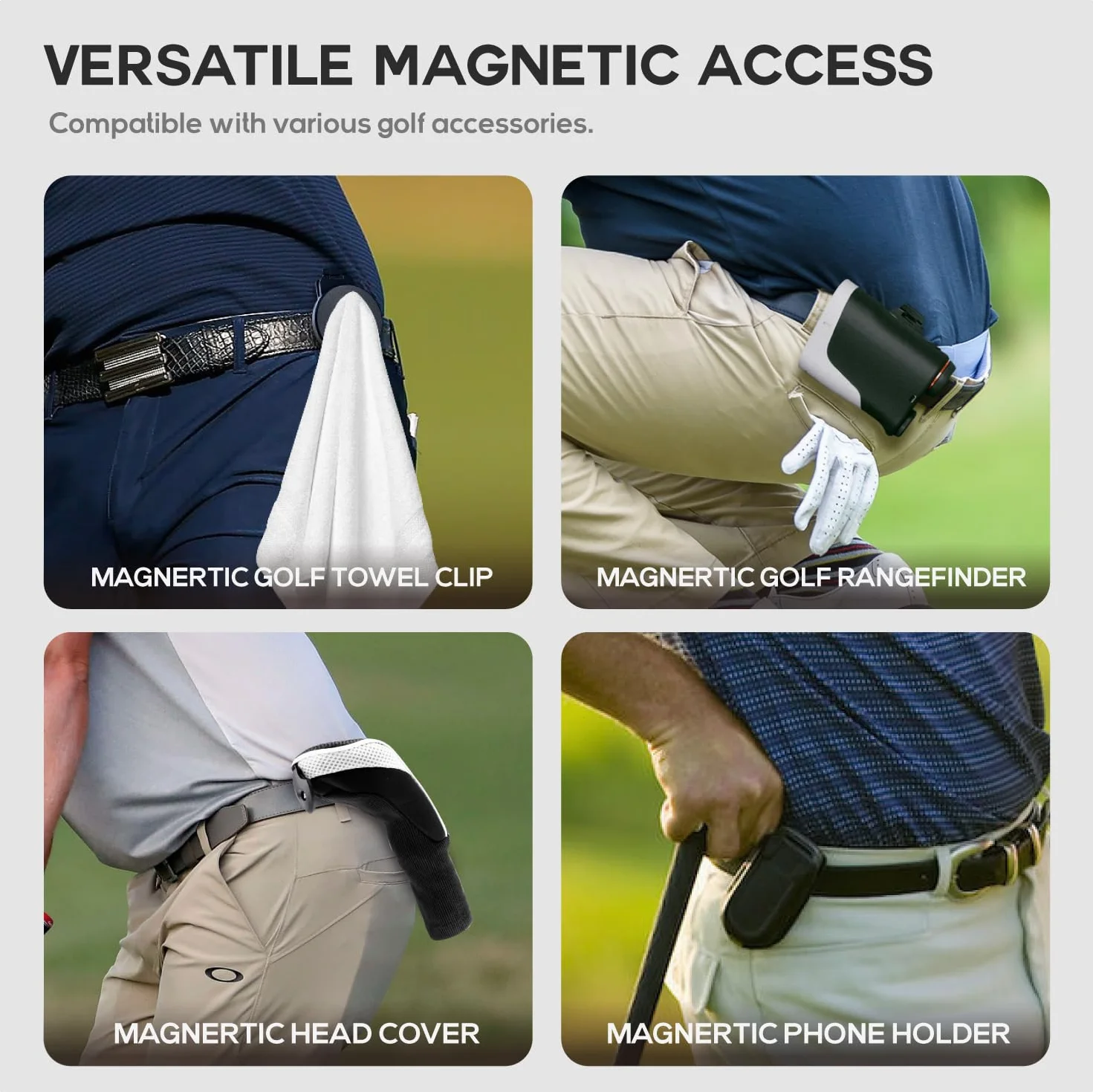 TUSITA Golf Magnetico Clip da Cintura Accessori