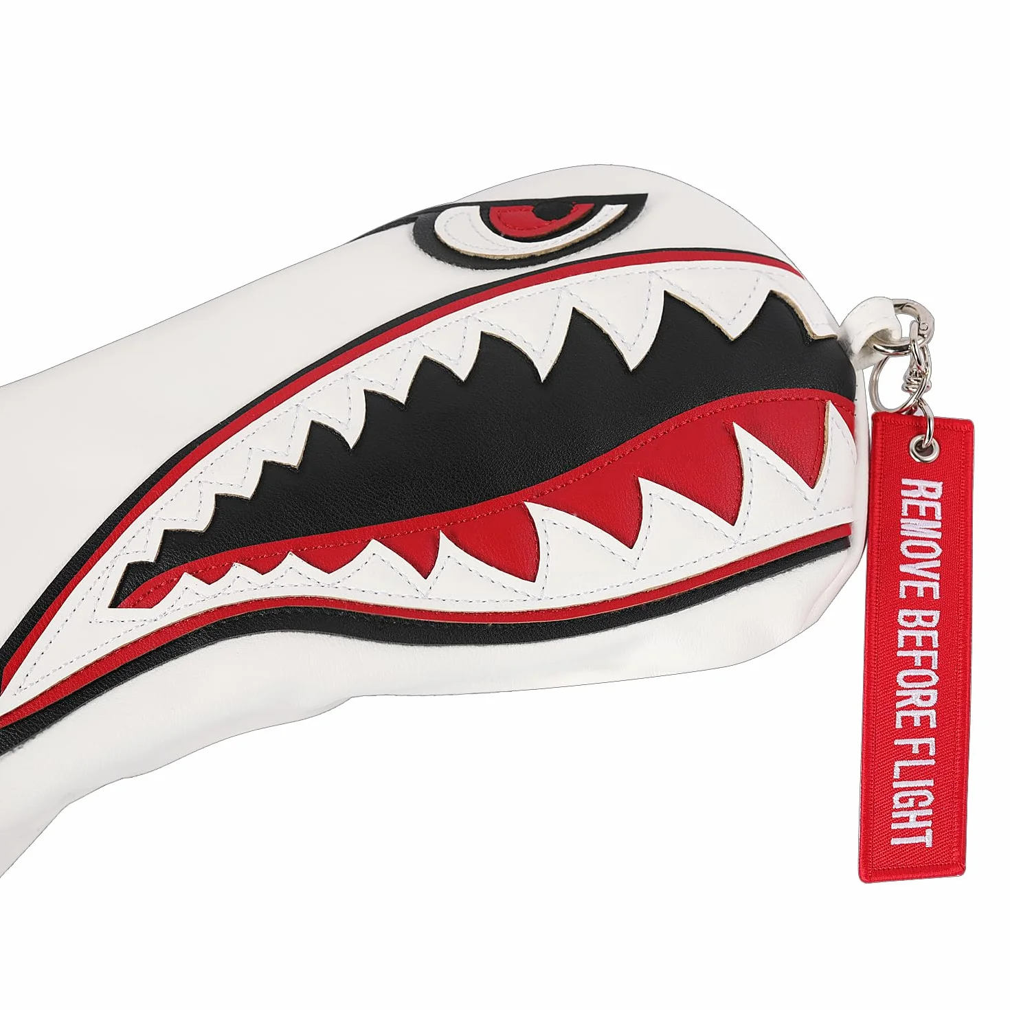 New War Shark Flying Tiger Warshark Golf Driver Headcover per Taylormade M3 M4 M5 M6 SIM Golf Club disponibile per driver dimensioni legno misura salvataggio