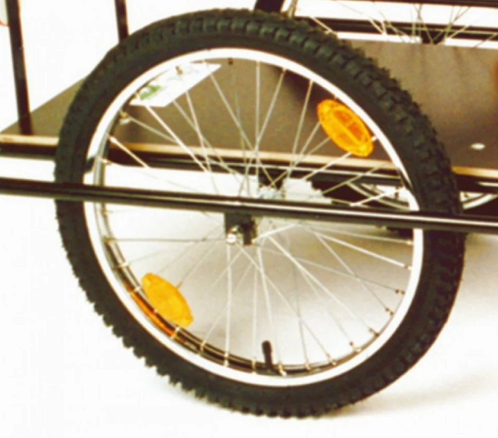 ruota a raggi, con gomma 20"per rimorchio "Der Roland"con gomma