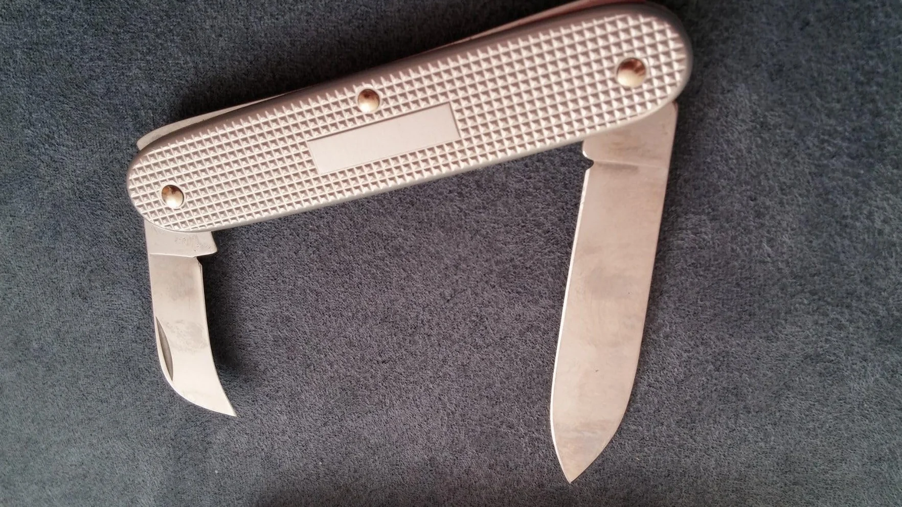 Victorinox Swiss Army 2 Alox Coltellino Svizzero Multiuso 2 Funzioni Lama Grande
