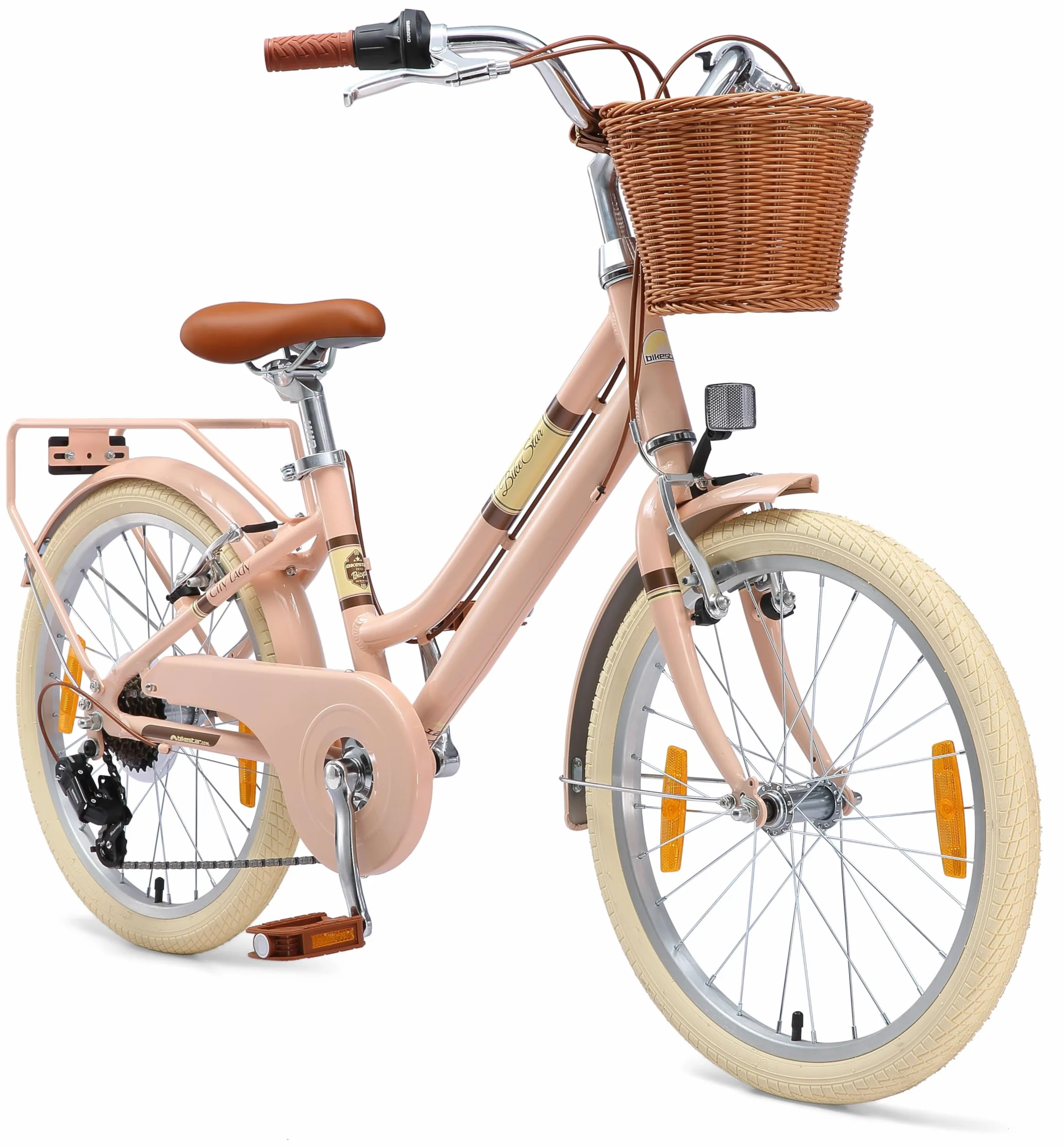 BIKESTAR Bicicletta per bambini in alluminio 20 pollici 7 velocità