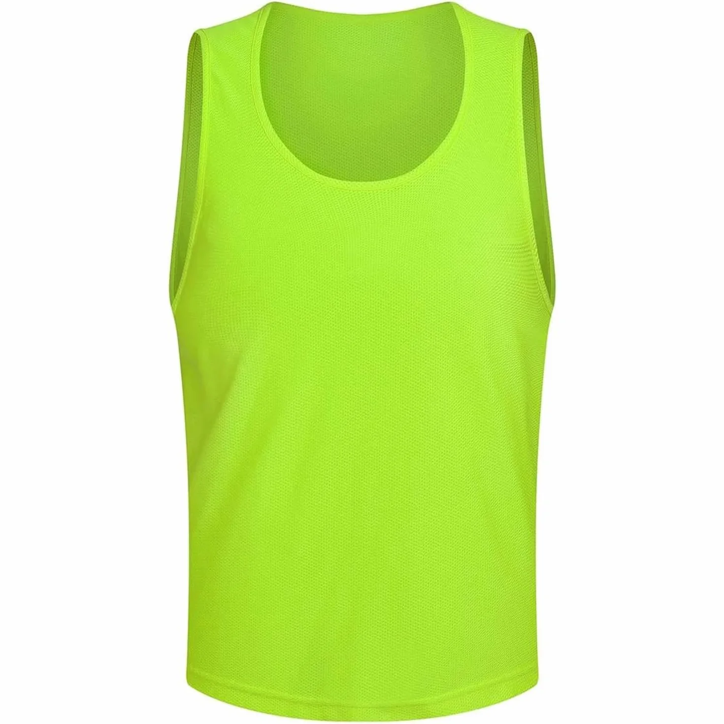 Senston 12 X Sport Pinnies Adulti Gilet Calcio Pettorali Nero 3 Dimensioni