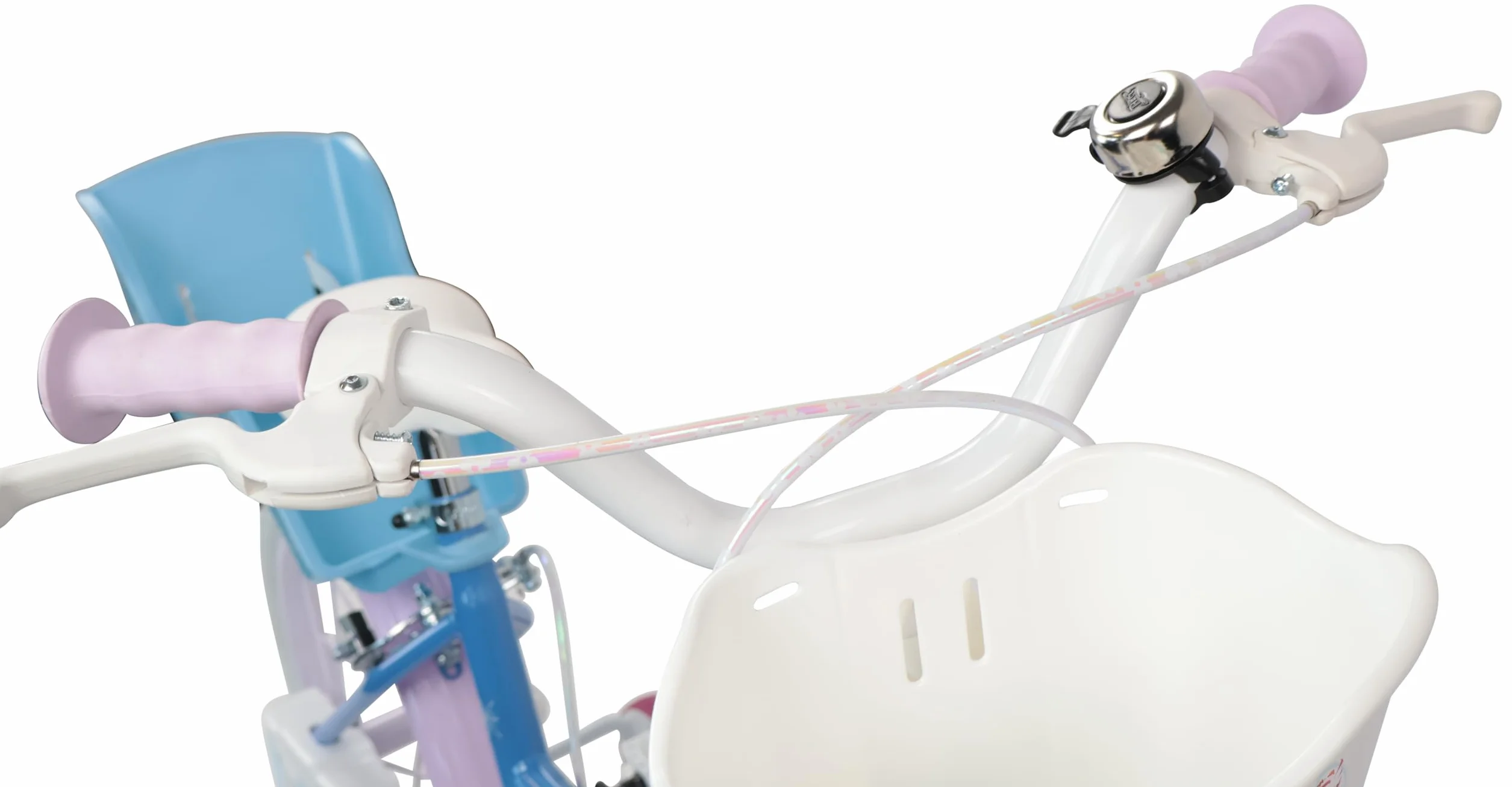 Denver Bicicletta Bambina 16 Pollici Frozen, Rotelle Rimovibili, Freni Caliper, Telaio Acciaio