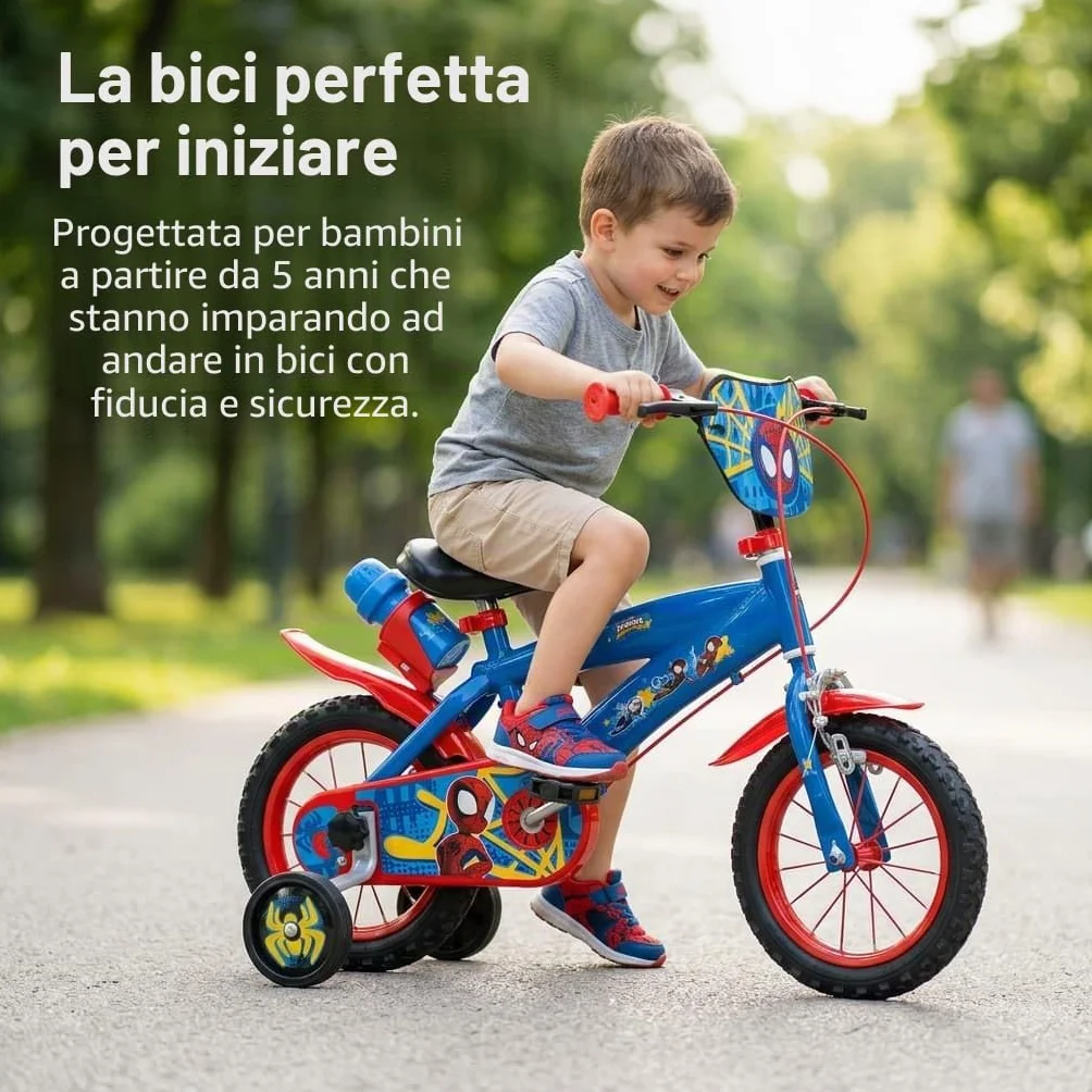 TOIMSA Bicicletta 12" Spiderman Huffy