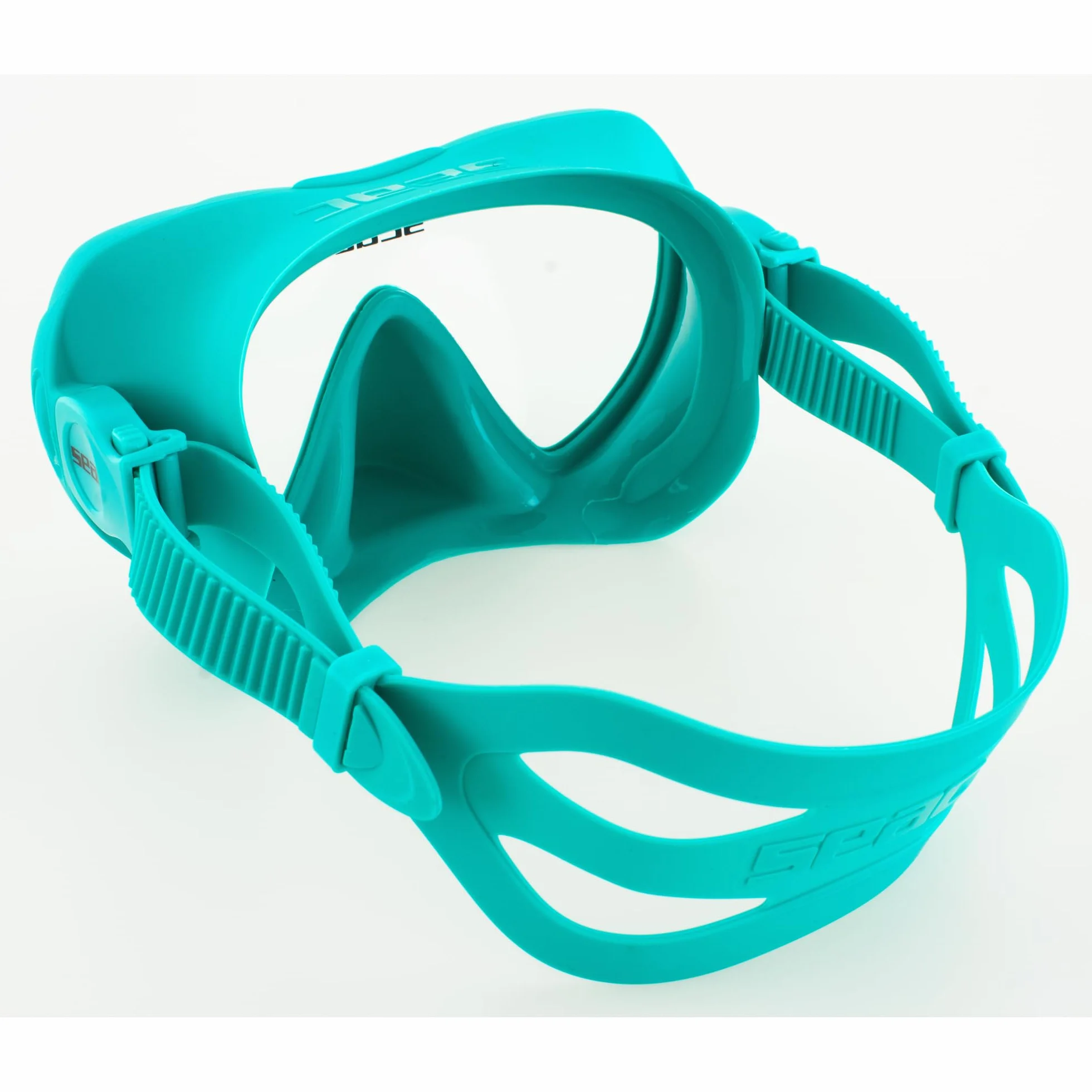 SEAC Set Bis X-Frame Dry – Set Snorkeling Adulto con Maschera Frameless Monolente in Vetro Temperato e Snorkel Dry Top | Silicone, Valvola di Spurgo e Boccaglio Ergonomico per Immersioni e Snorkeling