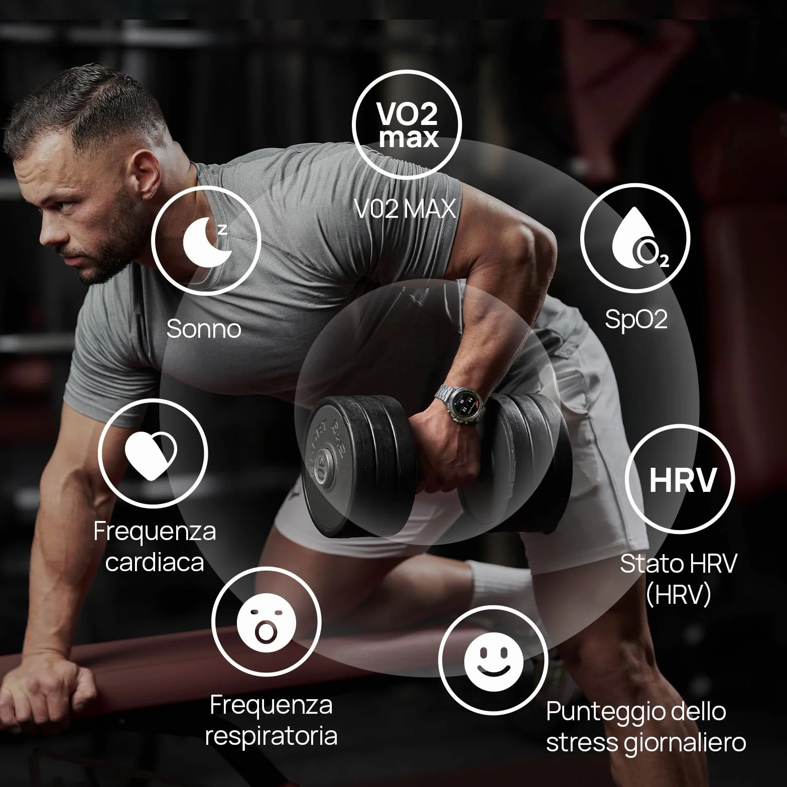 Mibro GS Explorer S Full Ti 48mm Smartwatch Outdoor con 1.32" AMOLED,Mappe Offline,Full Titanio,GPS Dual Band,10 ATM e 150+ Orologio Sportivo,20 Giorni Autonomia,Per iOS e Android