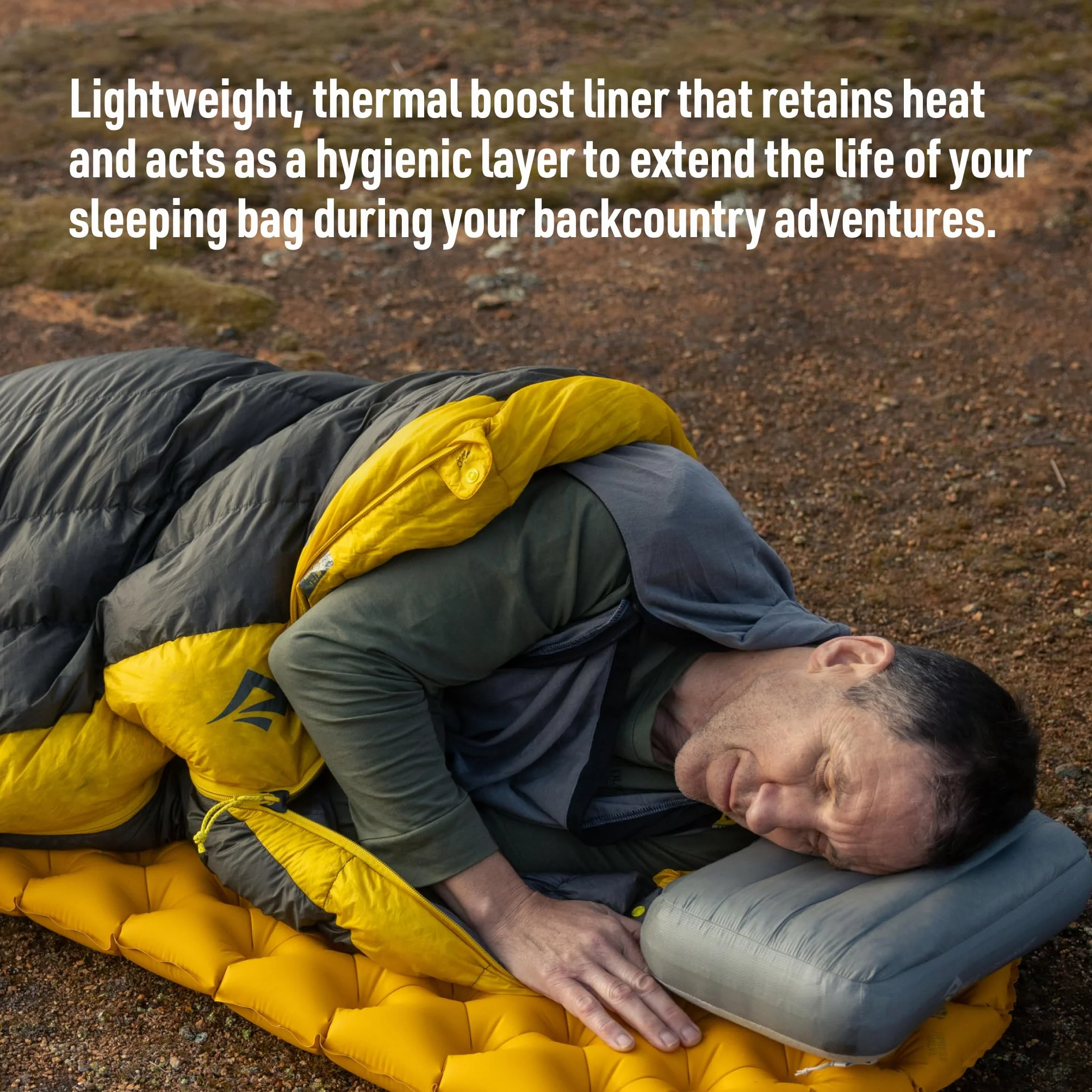 SEA TO SUMMIT REACTOR EXTREME THERMOLITE Sleeping Bag Liner Red