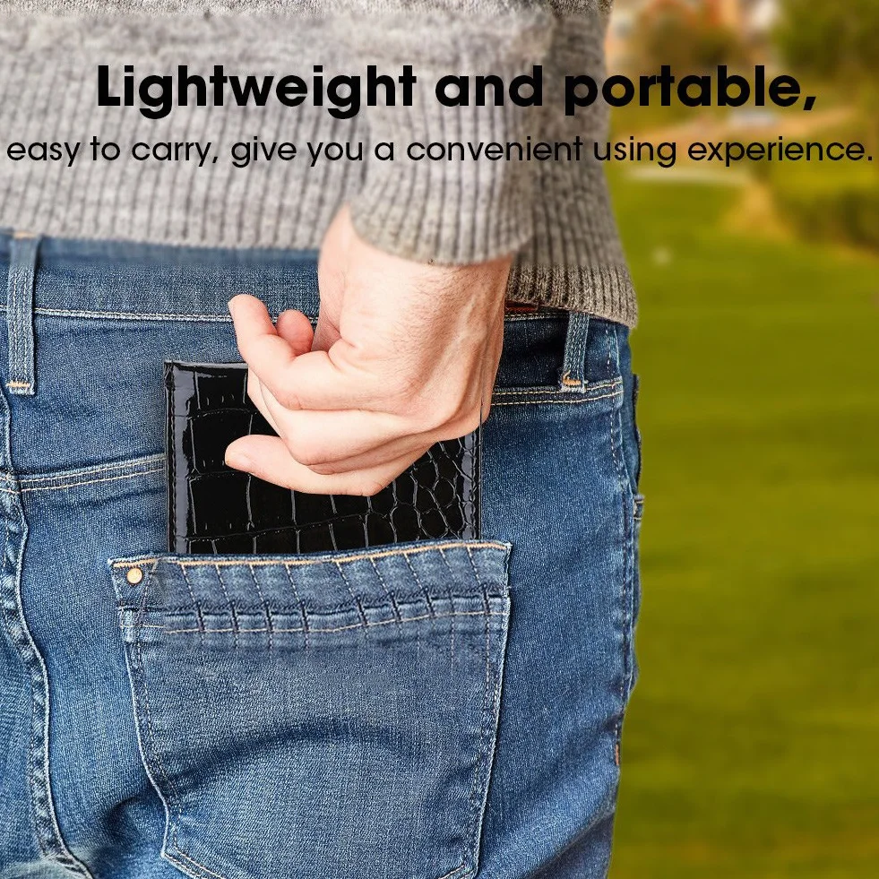 Tbest Titolare di Segnapunti da Golf in Pelle, Porta Carte, Portamonete e Accessori Sportivi con Matita