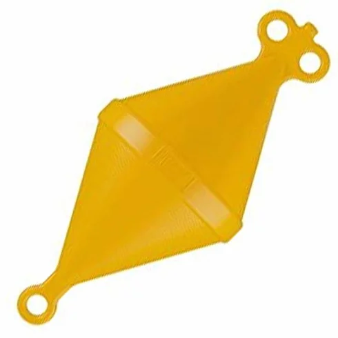 Gavitello bicono 22 x 49 cm Arancio