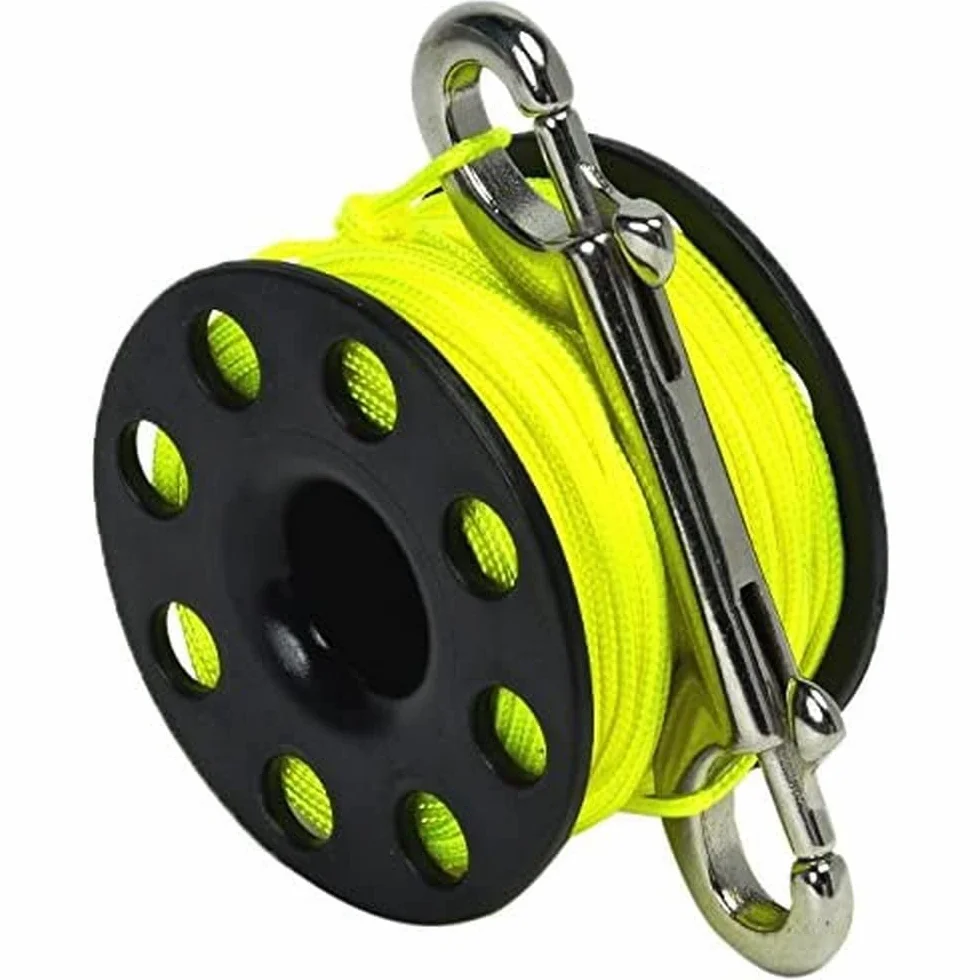 Best Divers ML0057YL Mulinello Subacqueo 45 m Nero/Giallo