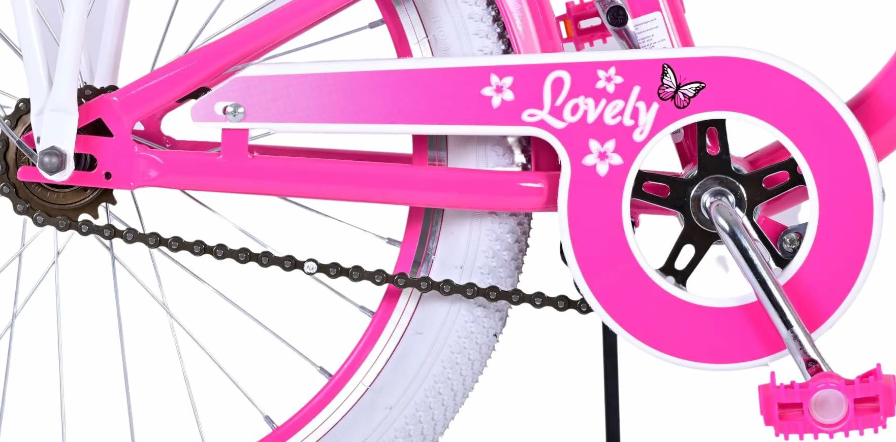 Bicicletta da bambina 20 pollici Lovely con cestino e portapacchi