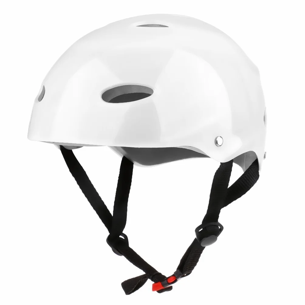 Casco Kayak Canoe Skate Acqua Sport 3 Taglie Bianco