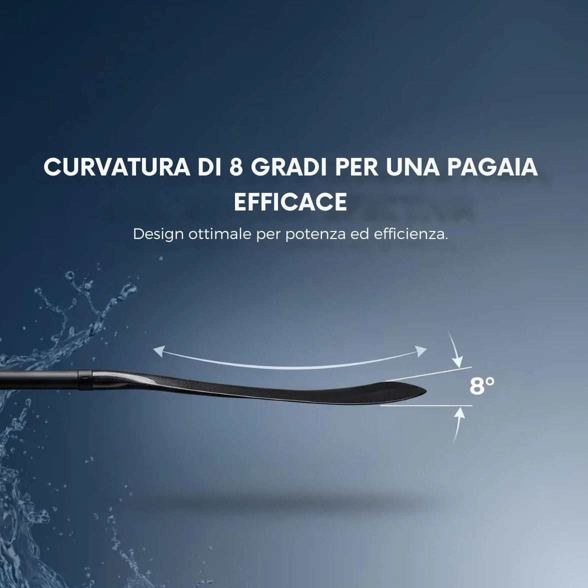 Cavest Remo Paddle Surf Telescopico Regolabile 3 Pezzi Leggero Rimovibile