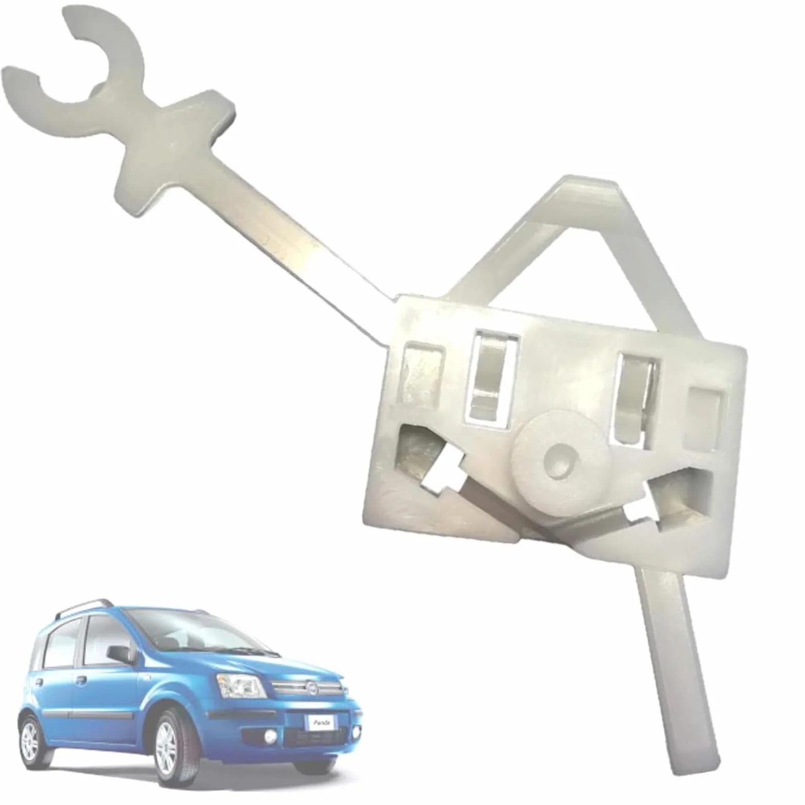 Twowinds - Clip Alzacristallo 99487781 Compatibili con Fiat Panda - Porta Anteriore Destra (lato passeggero) - Regolatore di Finestrini