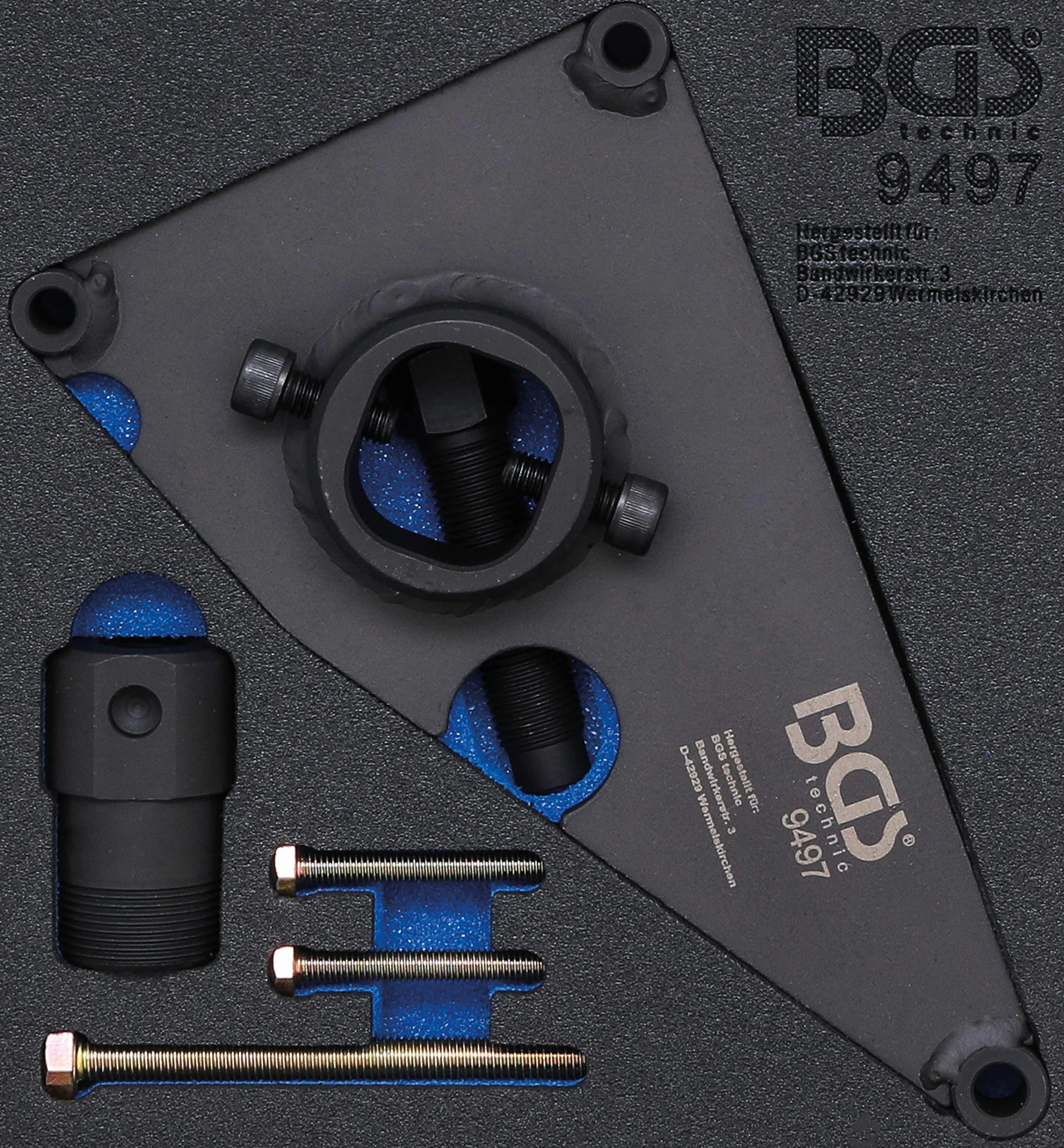 BGS 9497 | Modulo per carrelli portautensili 1/6: estrattore per pignone pompa alta pressione | per Hyundai, Kia