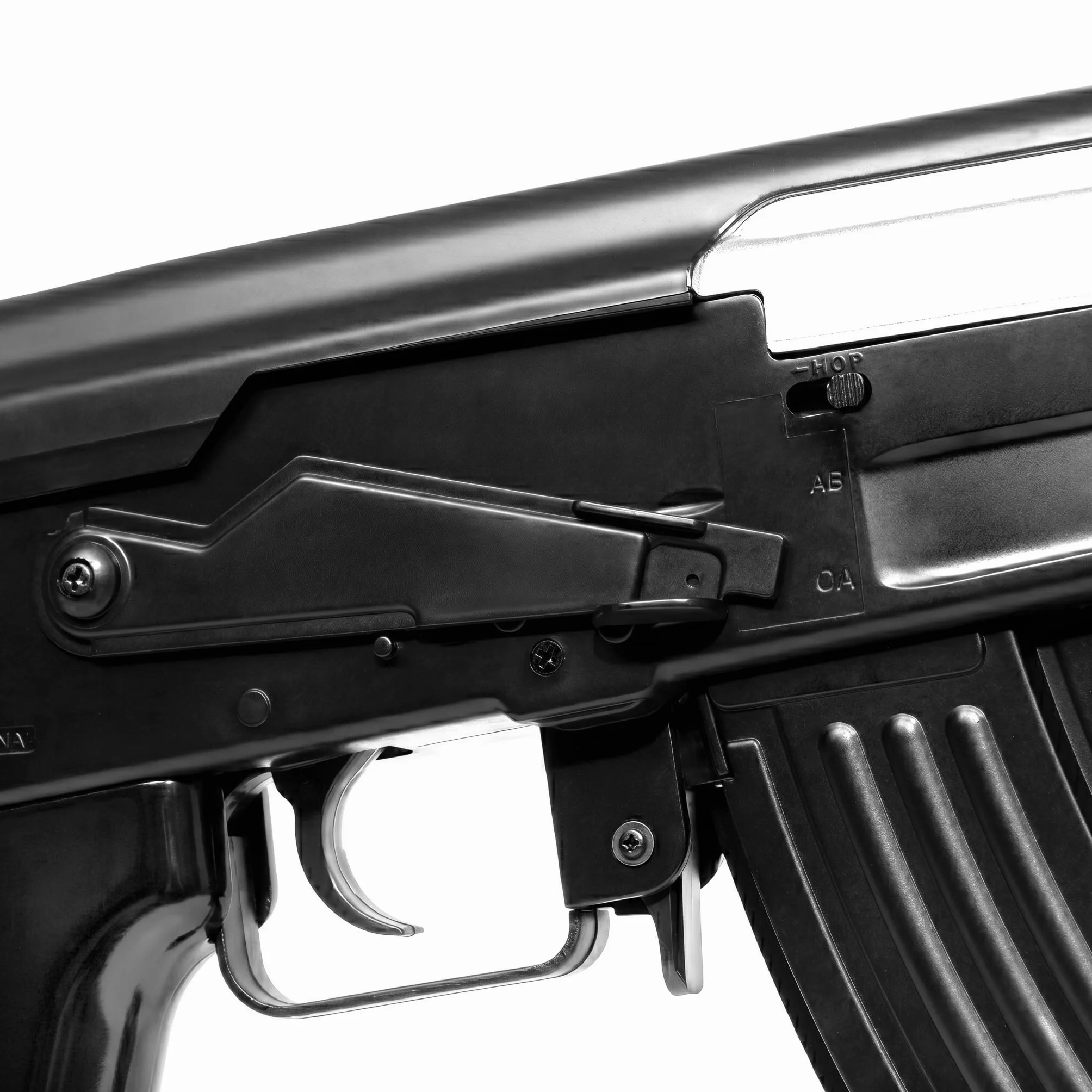 AK 47 softair elettrico stile legno 0,9 JOULE 50 colpi Ni-MH 7,2V 870mm 830g 1000 pallini Nero