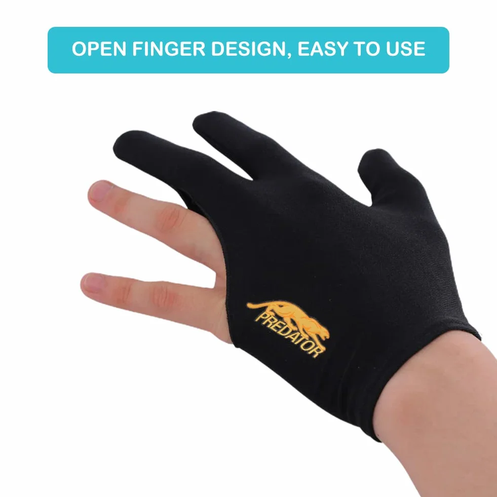 Tokaneit Guanti da biliardo estensibili unisex