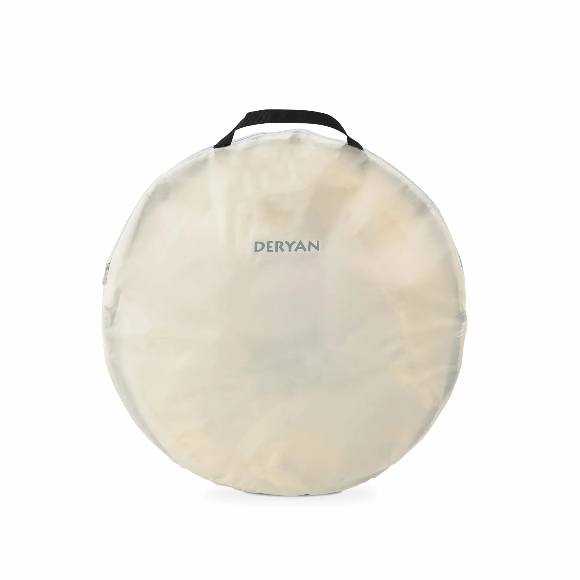 Deryan Scott Lettino Parapioggia per Bambino 120x75x50cm Tenda Pop-Up Zanzariera Borsa da Viaggio Crema