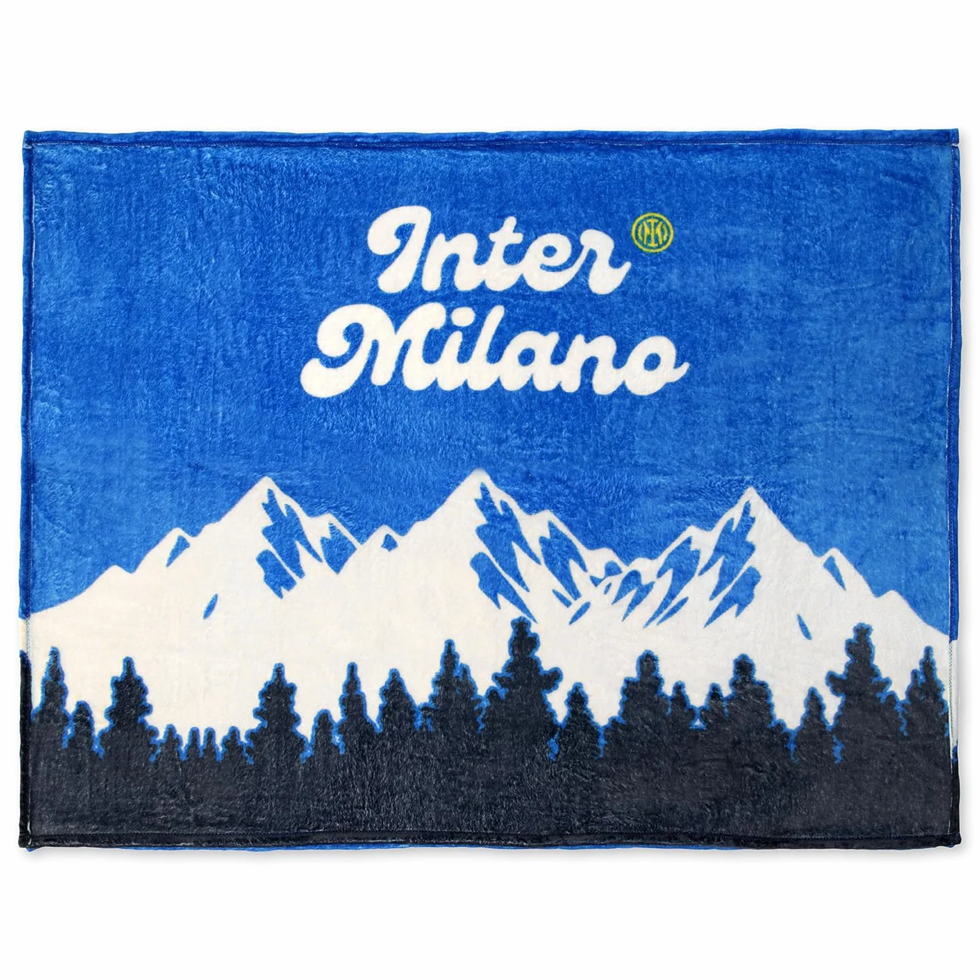 Inter Plaid Caldo Soffice Motivo Natalizio 120x150