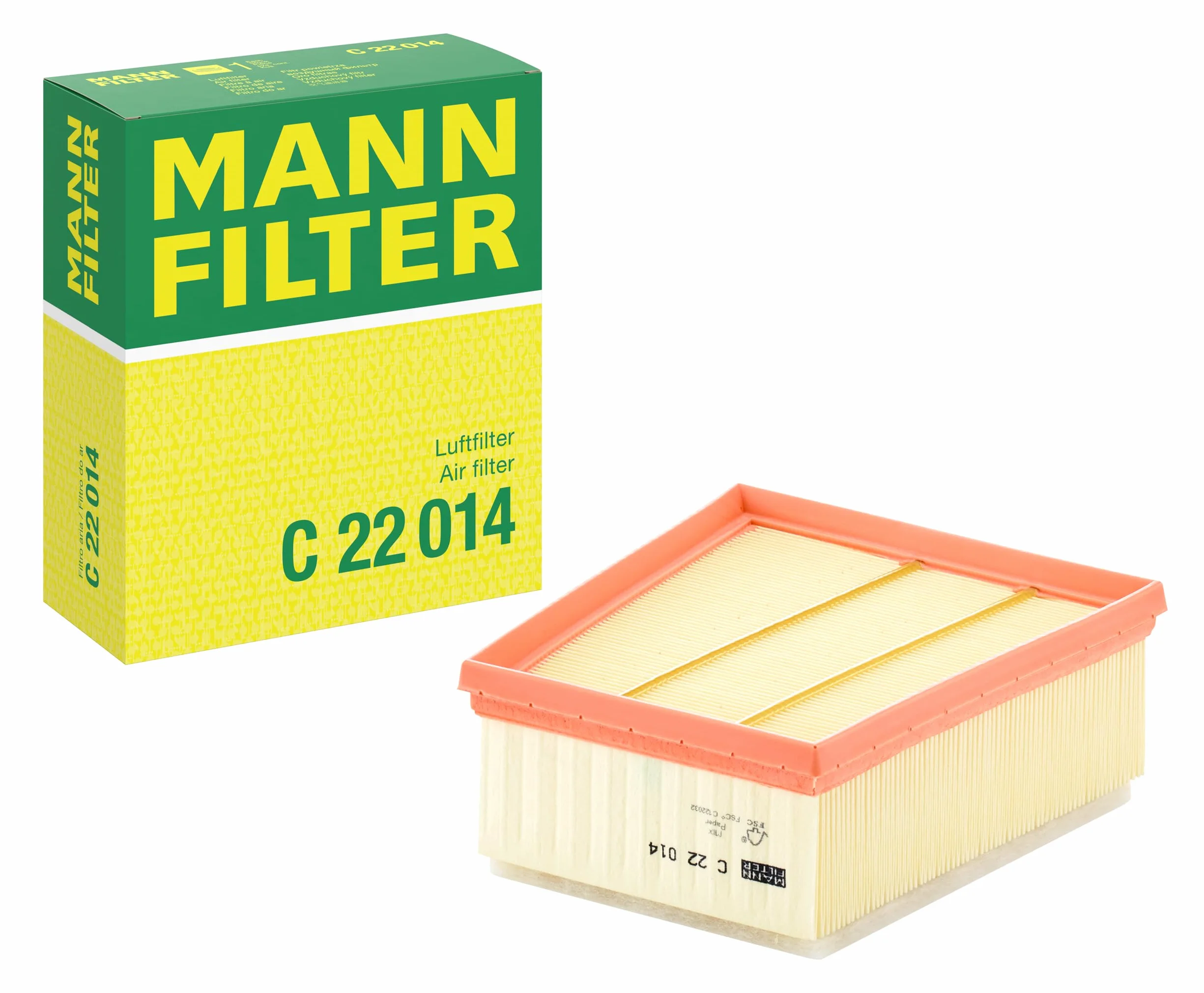 MANN-FILTER C 22 014 Filtro dell'aria - per Autovetture + veicoli commeriali