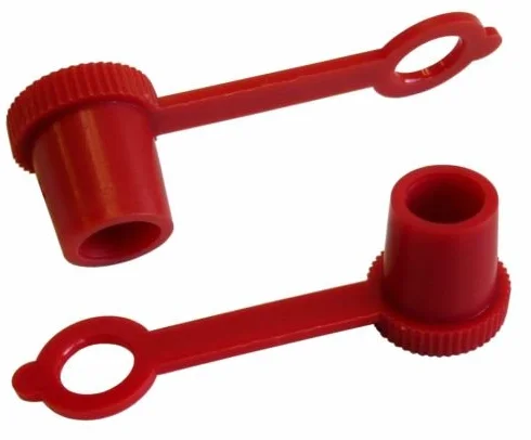 Tappi di protezione rossi per cono – Nipplo lubrificante