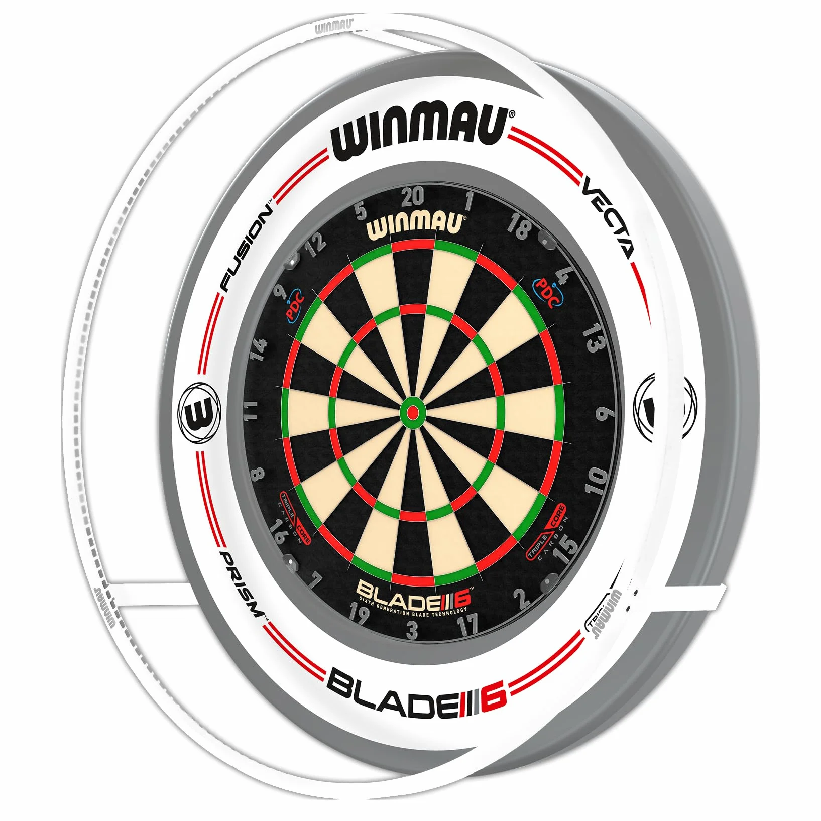 WINMAU Plasma Dartboard Light Range - Original Black Plasma Light | Plasma Ice White Light