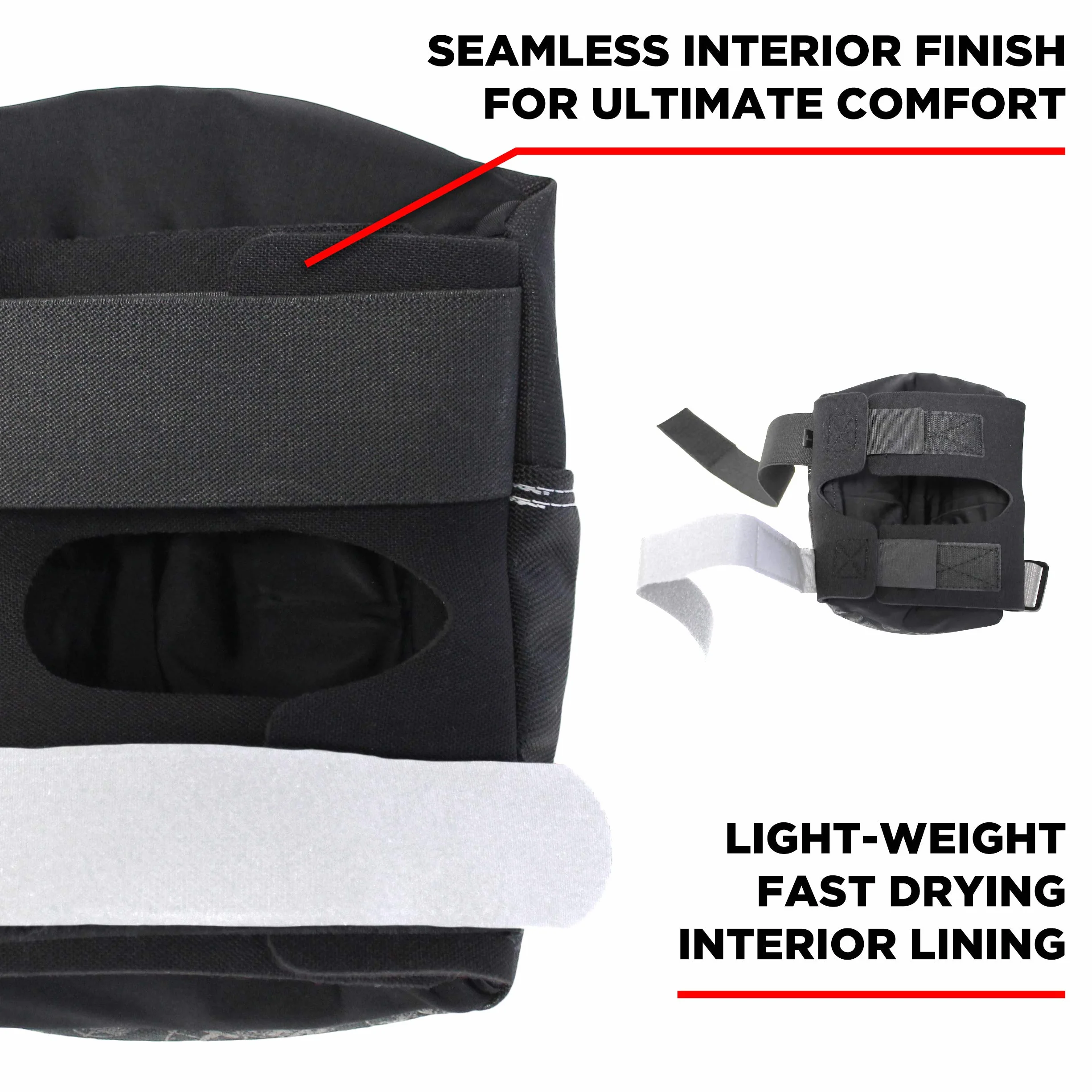 187 Killer Pads Pro Ginocchiera Nero/Bianco