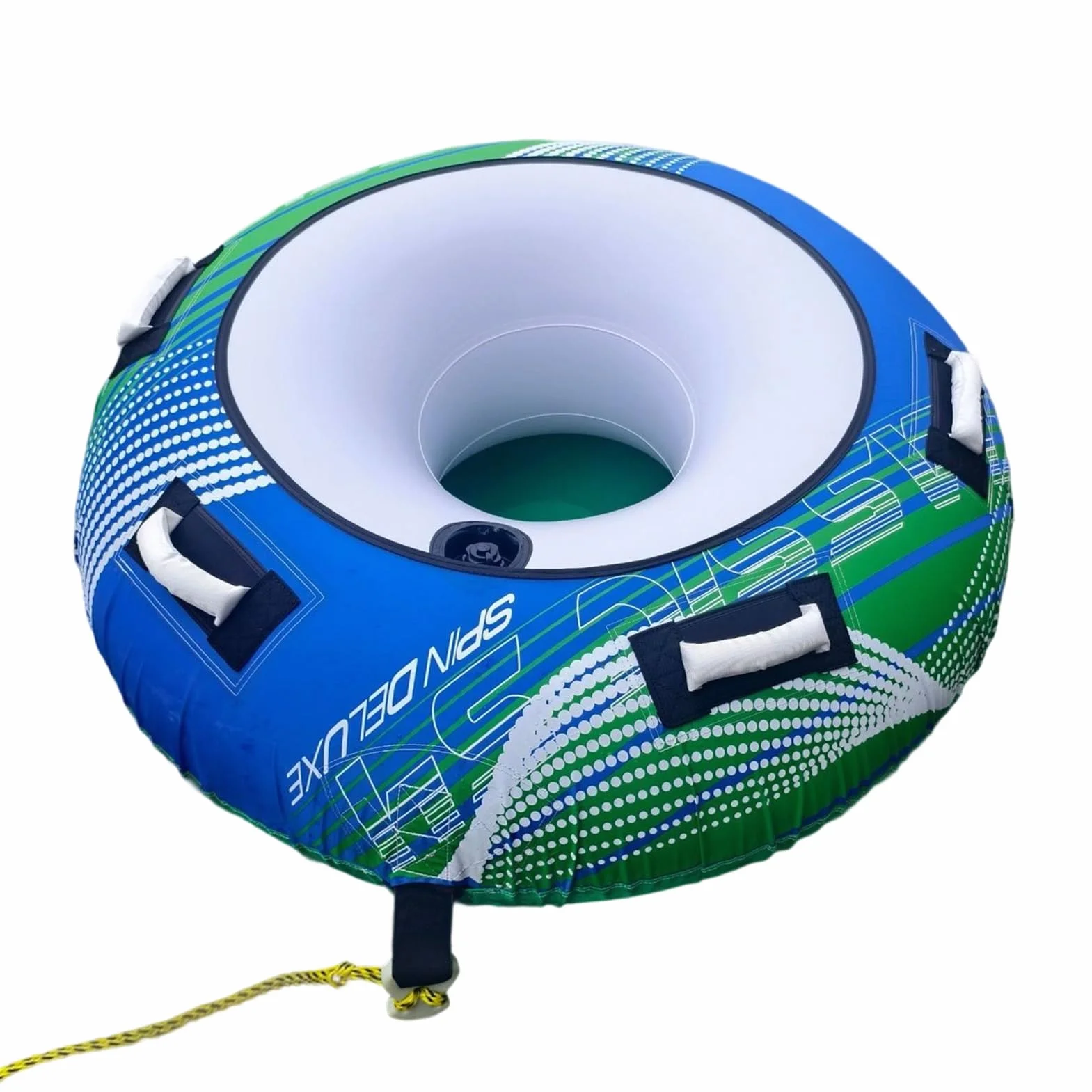 Gommoni da Traino Tubi Nautici Zattera Gonfiabile Sci Nautico Alta Resistenza Rafting Spiaggia Nuoto Wakeboard Sport Acquatici