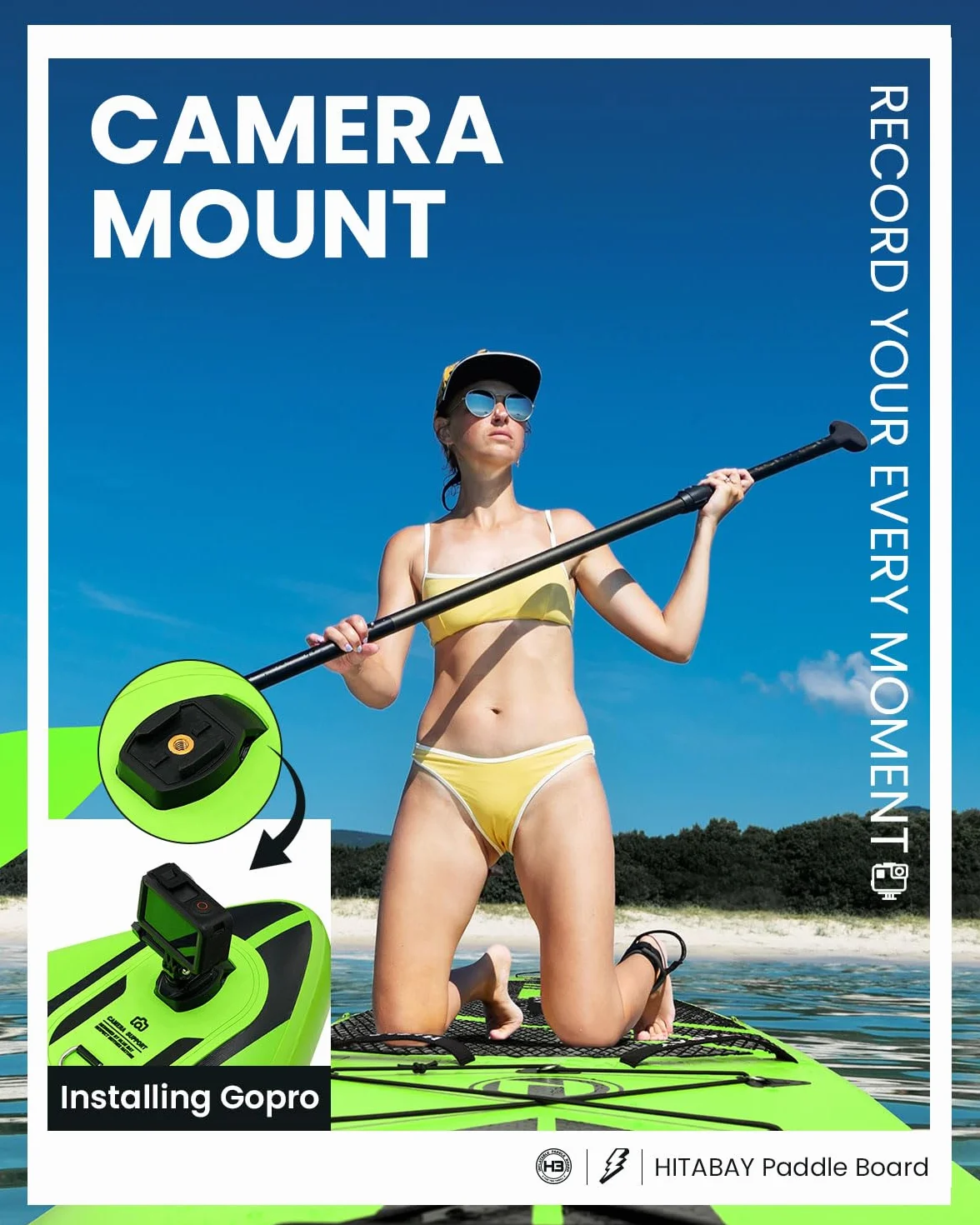 Tavola SUP con Accessori Completi, 335cm SUP Gonfiabile Adulti, Carico Massimo 150kg Tavola da Surf
