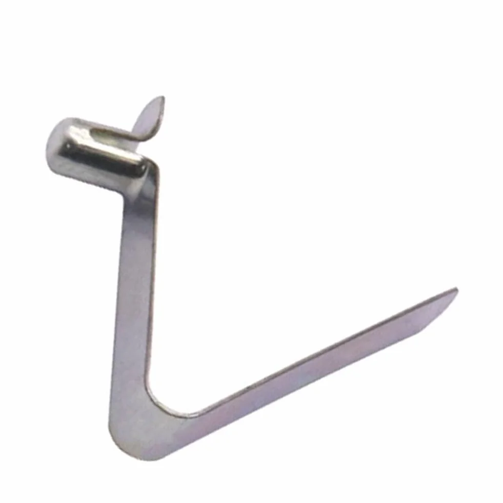 Clip a molla per canoa kayak pagaia 5,5 mm acciaio argento 100 pezzi