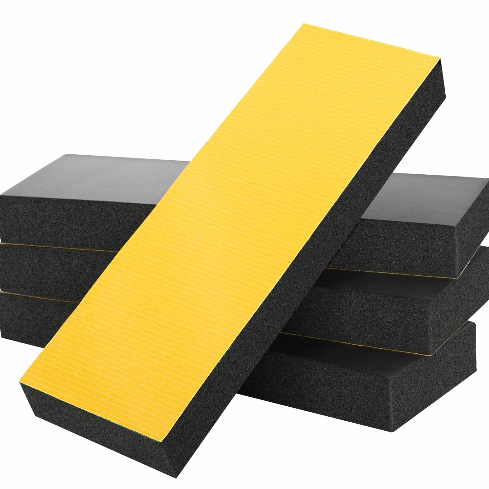 4pz Protezione della Parete del Garage, 30 X 10 X 3 cm Autoadesive Paracolpi Garage Auto da Muro, Paraurti Garage da Muro, Impermeabile Antiurto, per Protezione Porte Auto,Garage Muro,Carport