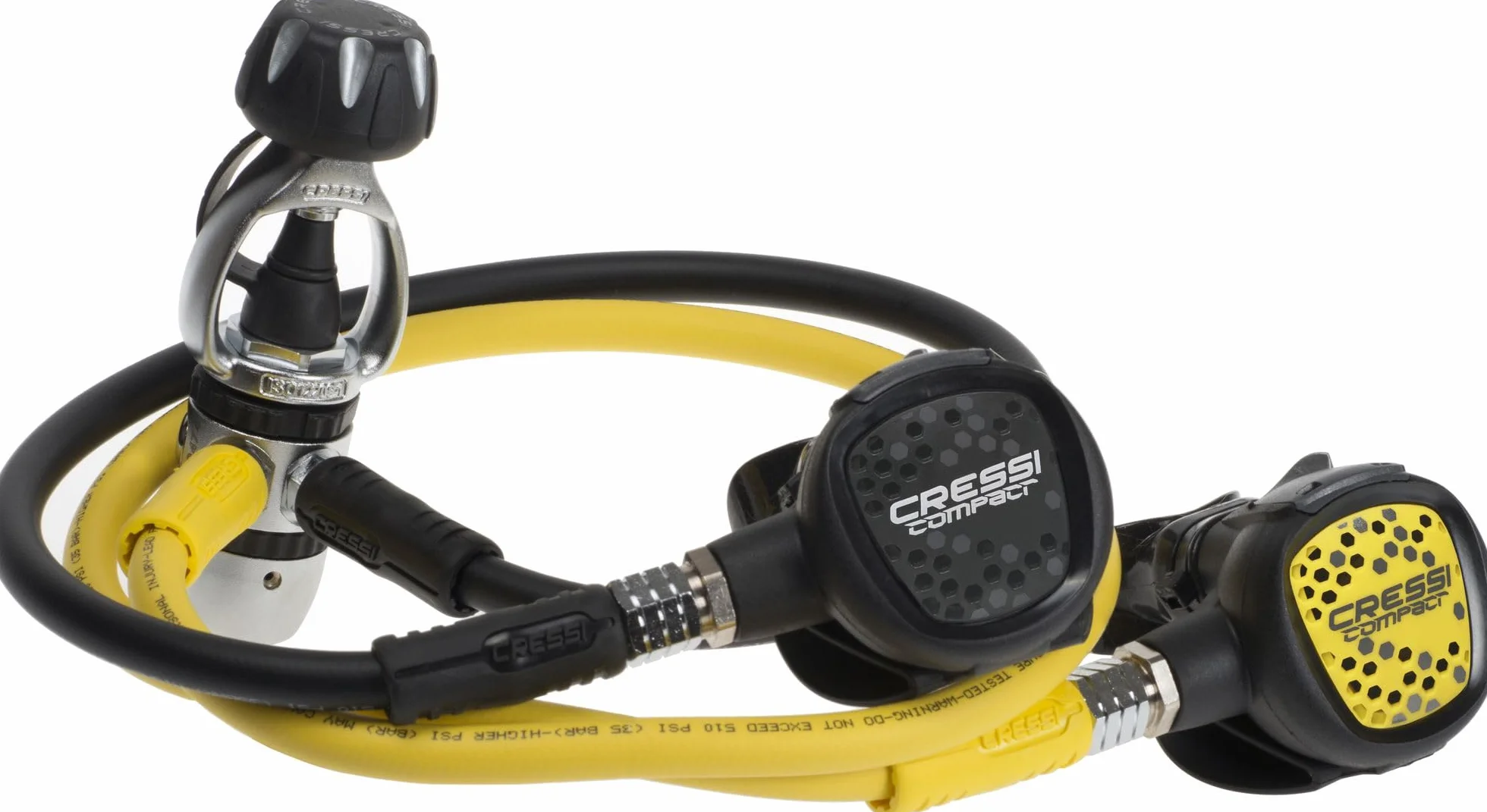 Cressi AC2 / Compact & Octopus XS – Kit regolatore per Immersioni subacquee di Alta qualità