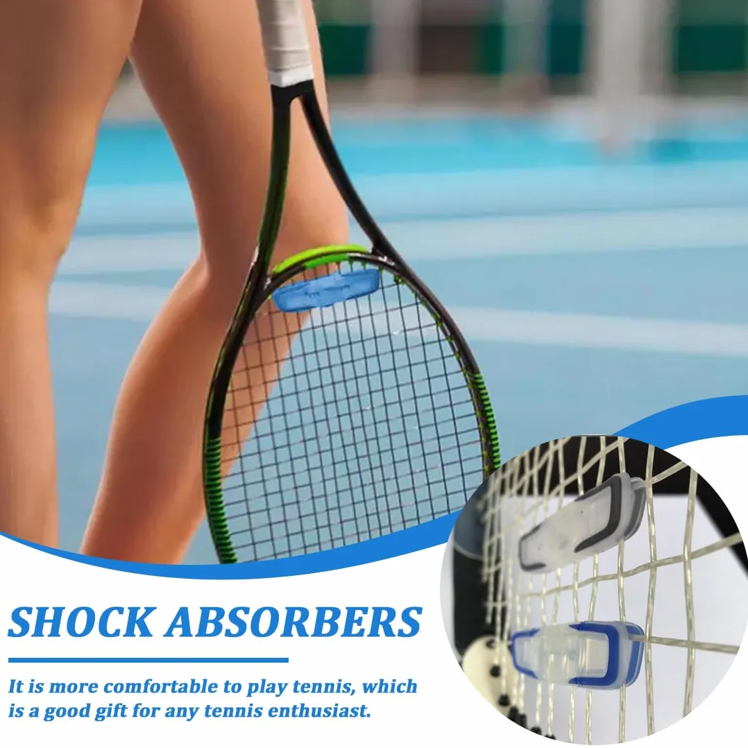 Racchetta Antivibranti 2 Pezzi Ammortizzatore per Tennis Smorzatore Vibrazione